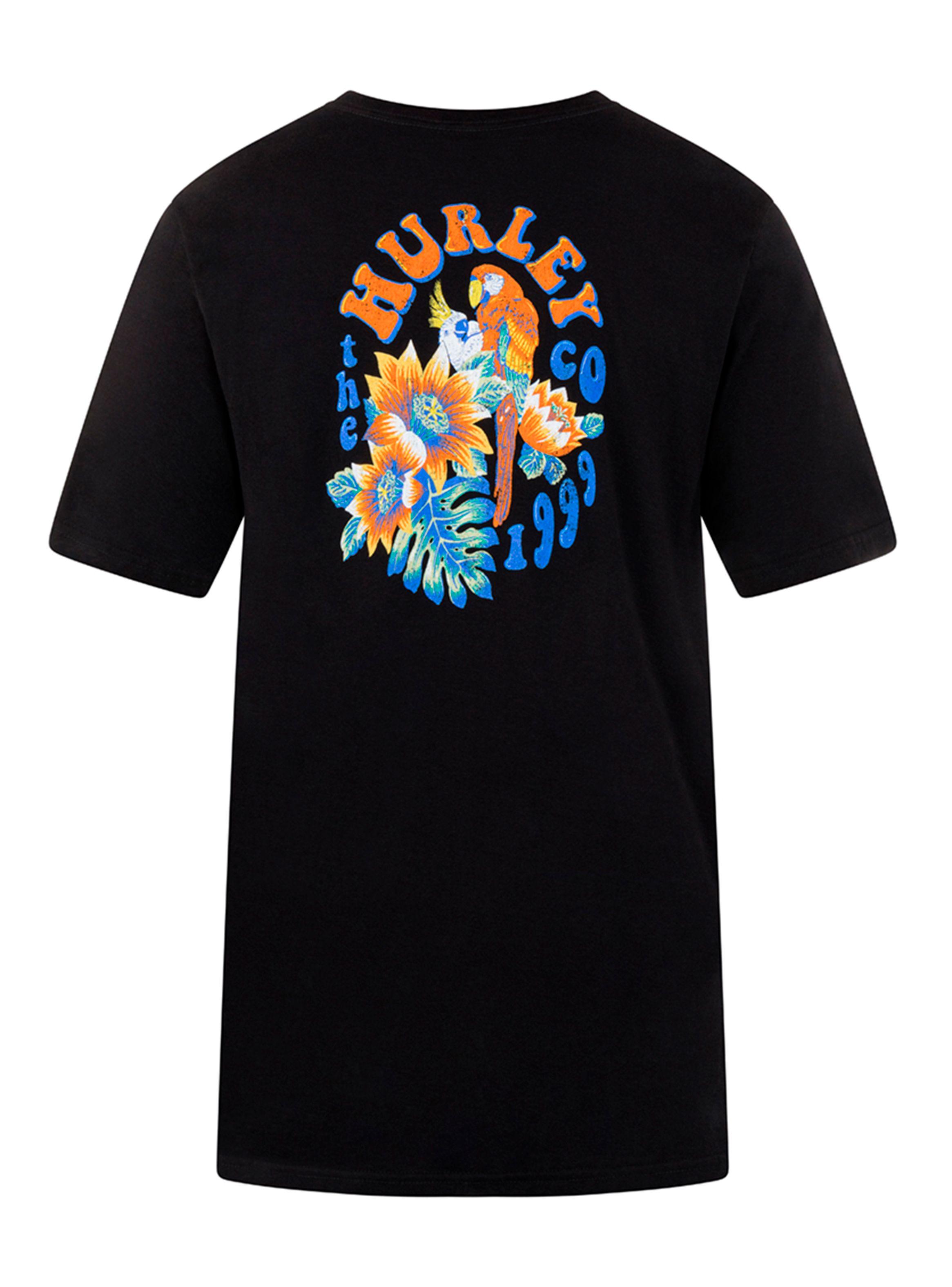 Polera Manga Corta Washed Parrot Party-1