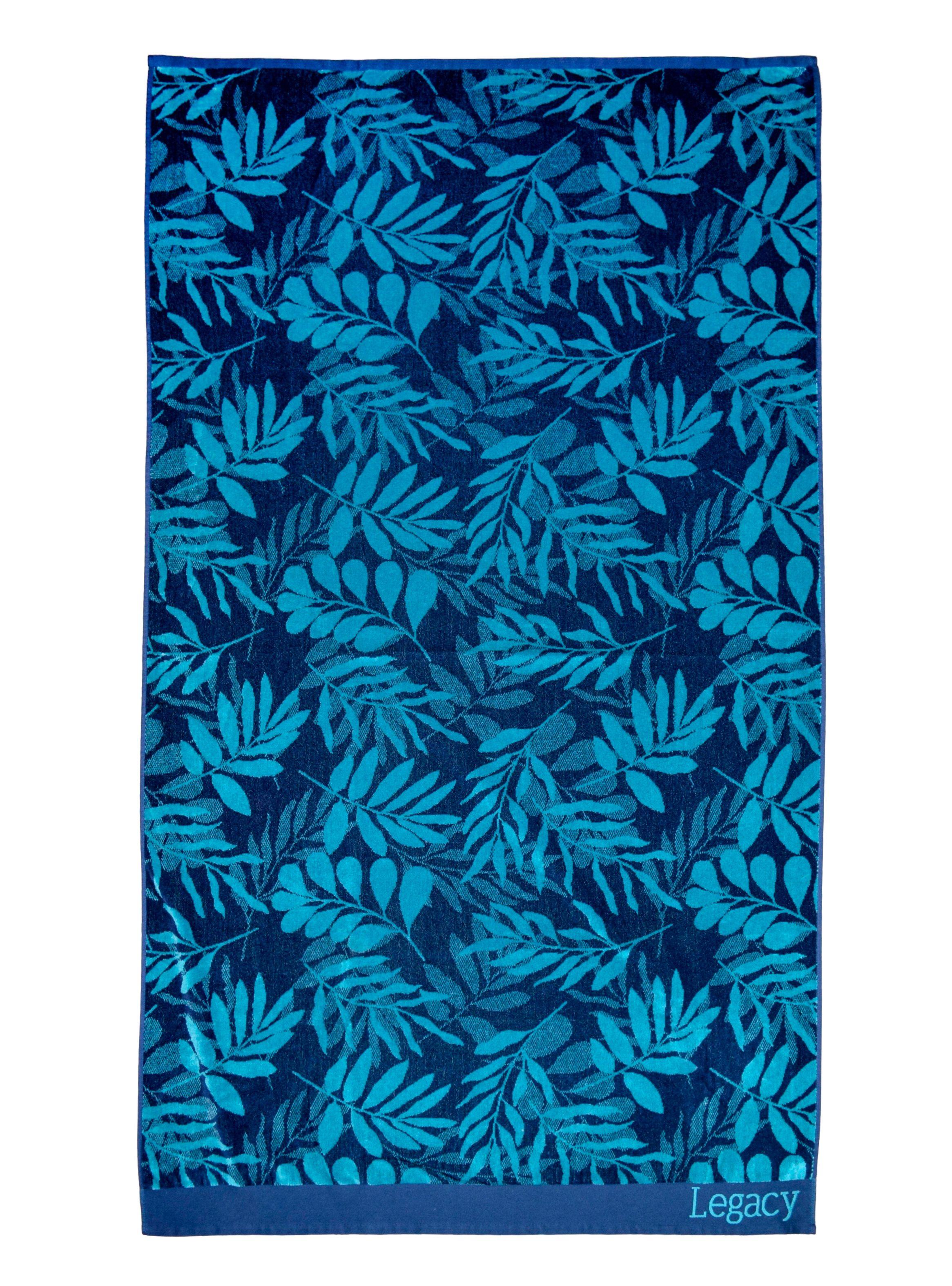 Toalla de Playa 100 x 180 cm Azules-0