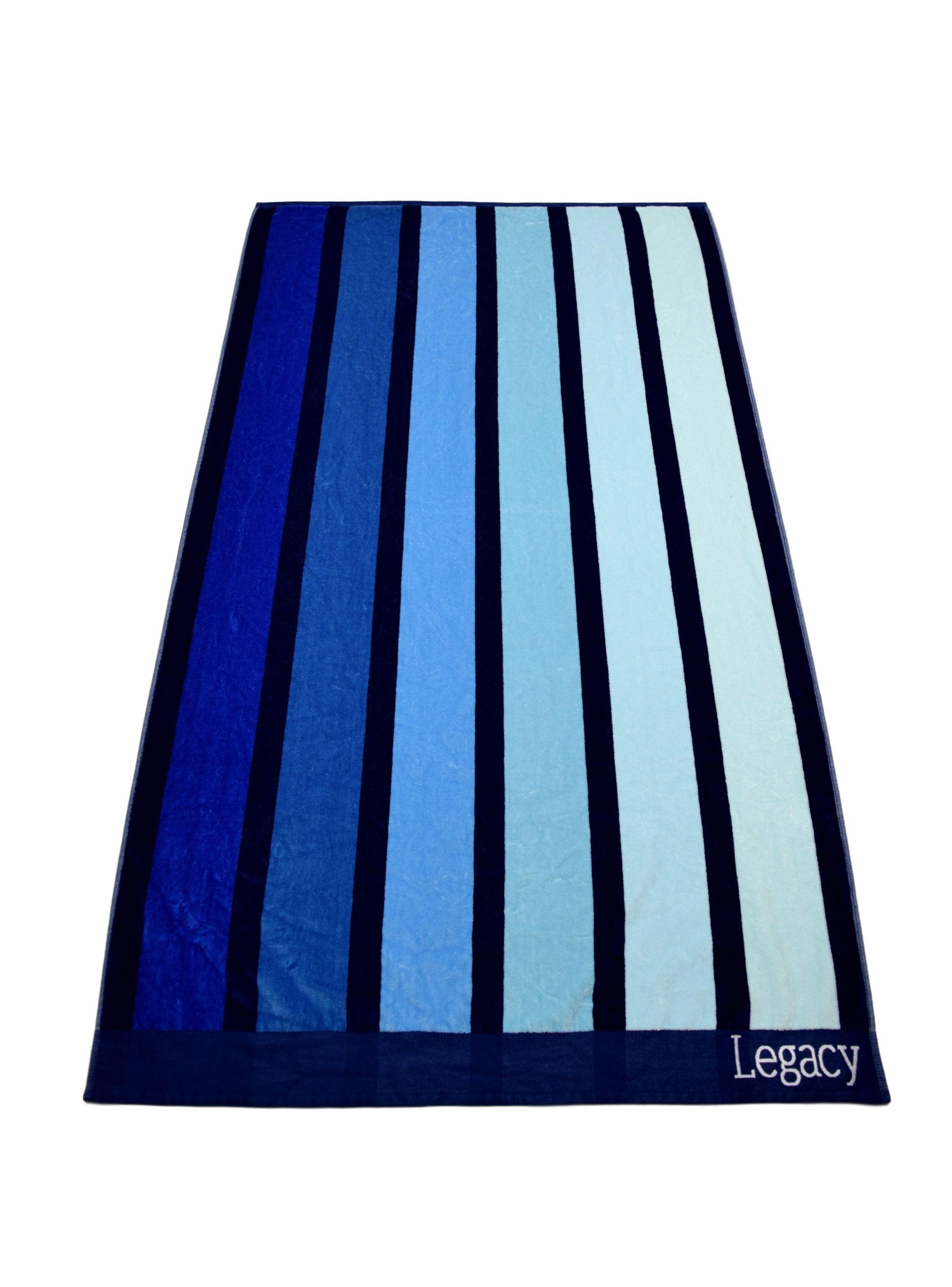 Toalla de Playa 100 x 180 cm Azules-0