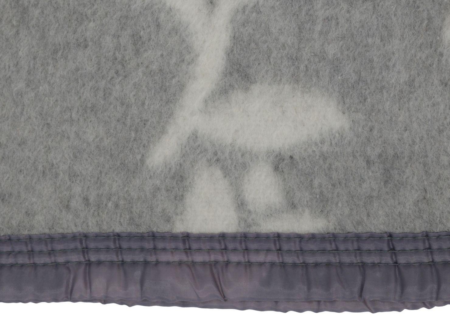 Frazada King Jacquard Gris-2