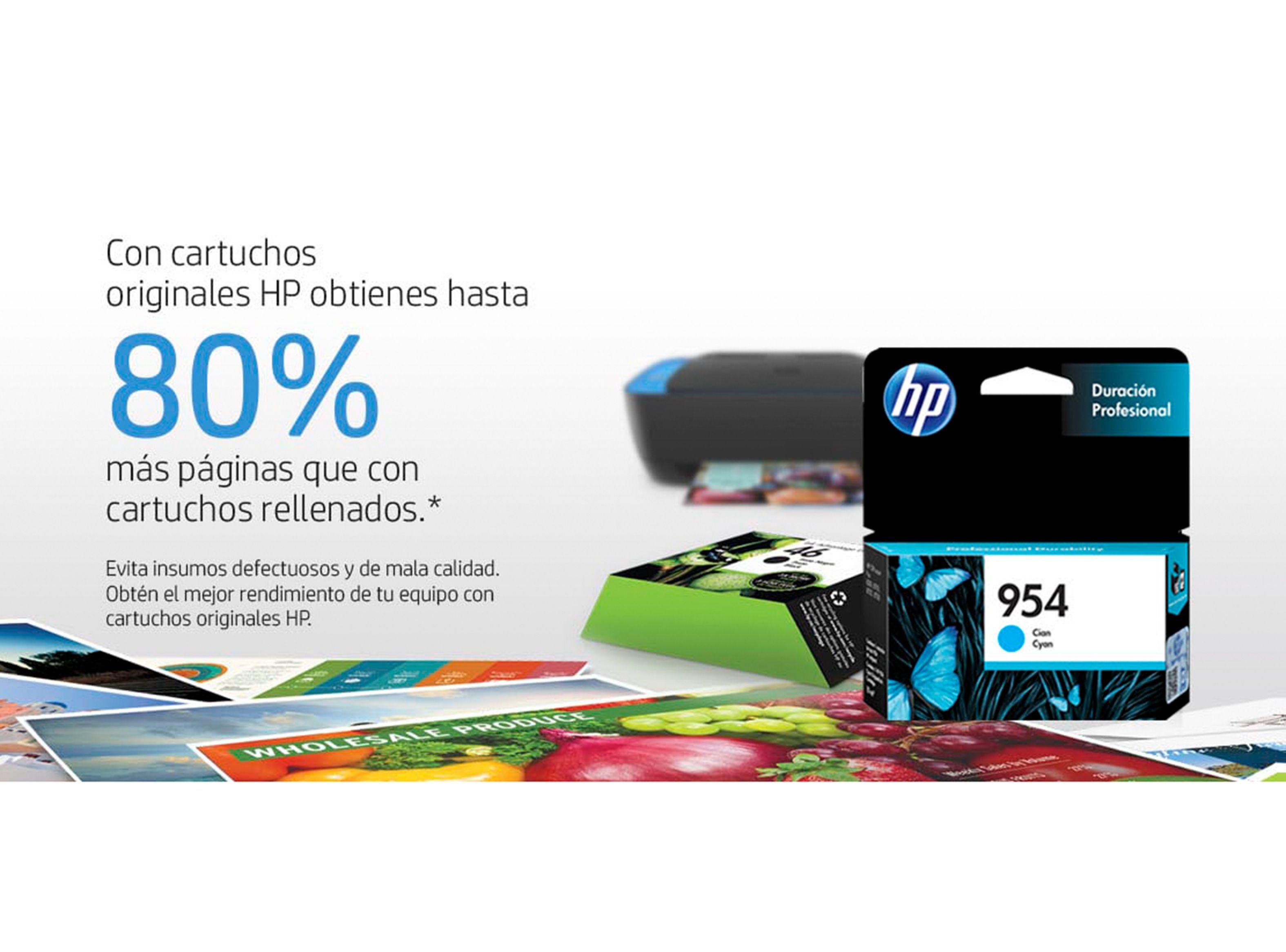 Cartucho HP Tinta 954 Cyan Original INK-2