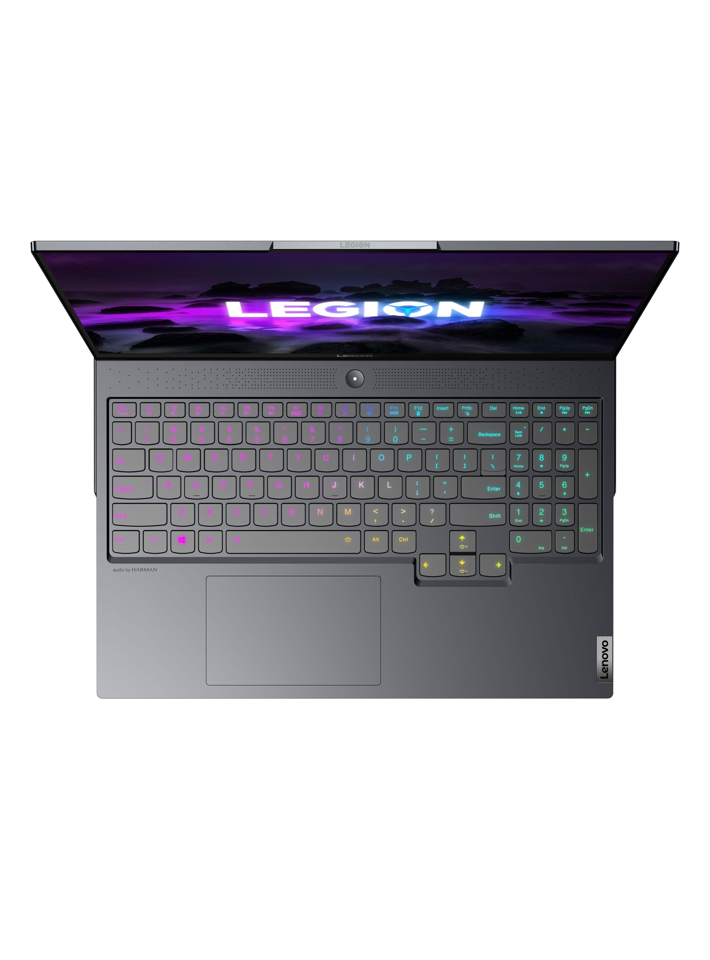 Notebook Legion 7 Ryzen 9 5900HX 32GB + 1TBGB 16" WQXGA 500N 165Hz RTX3080 16GB Wifi 6+ SRGB Storm Grey-7