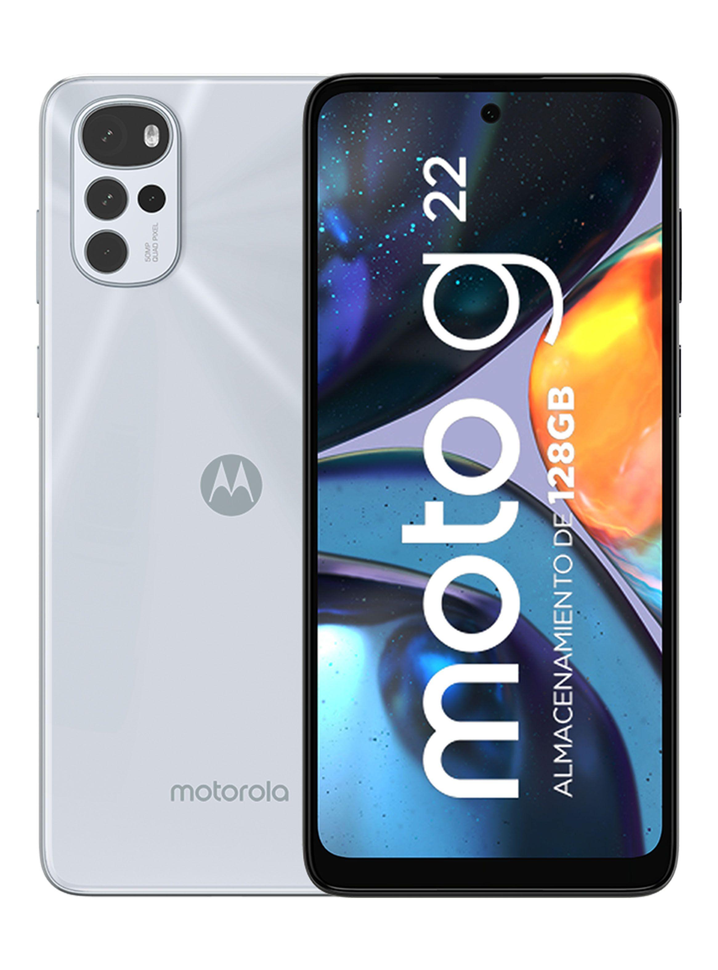 Smartphone Moto G22 128GB 6.5" Blanco WOM-0
