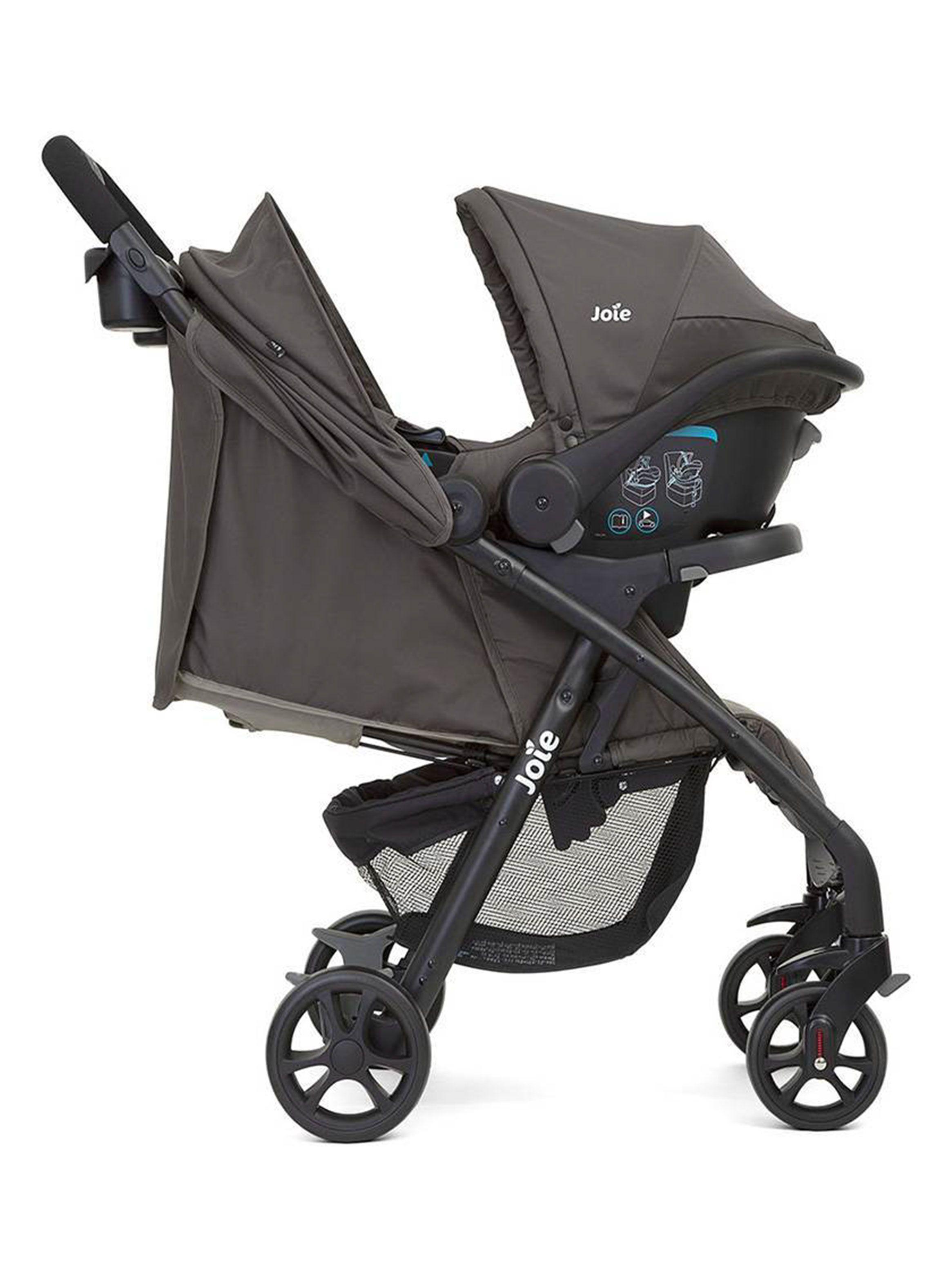 Coche Travel System Muzle LX Dark Pewter Joie-3