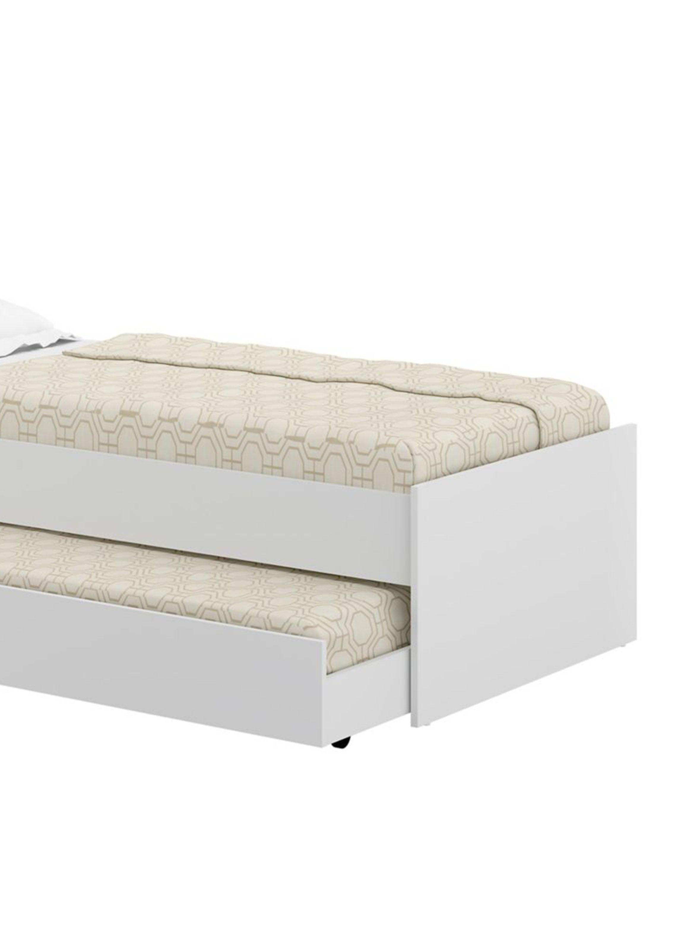 Cama Kidscool Nido Infantil Blanca 1 Plaza-1