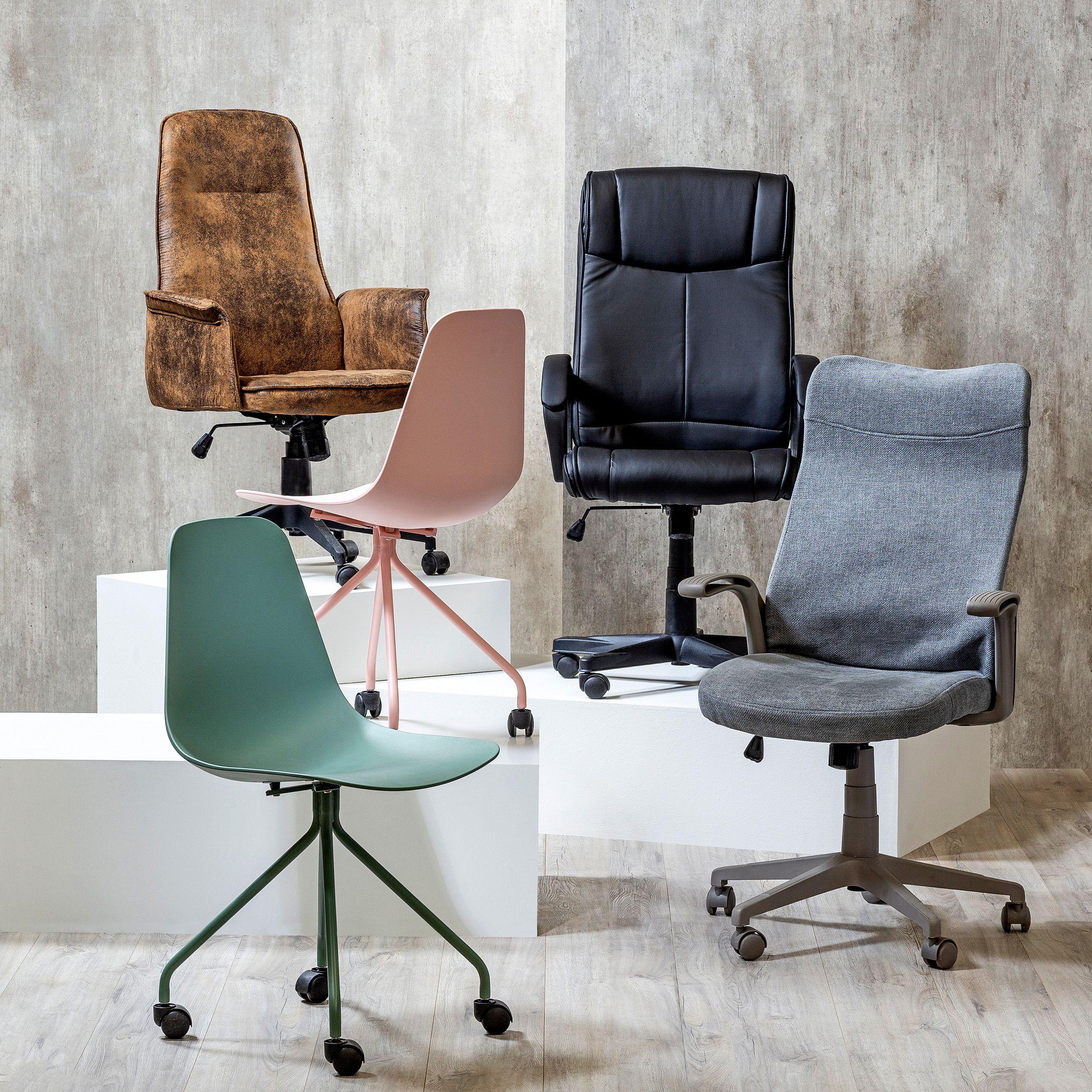 Silla Ejecutiva Fabric Gris-4