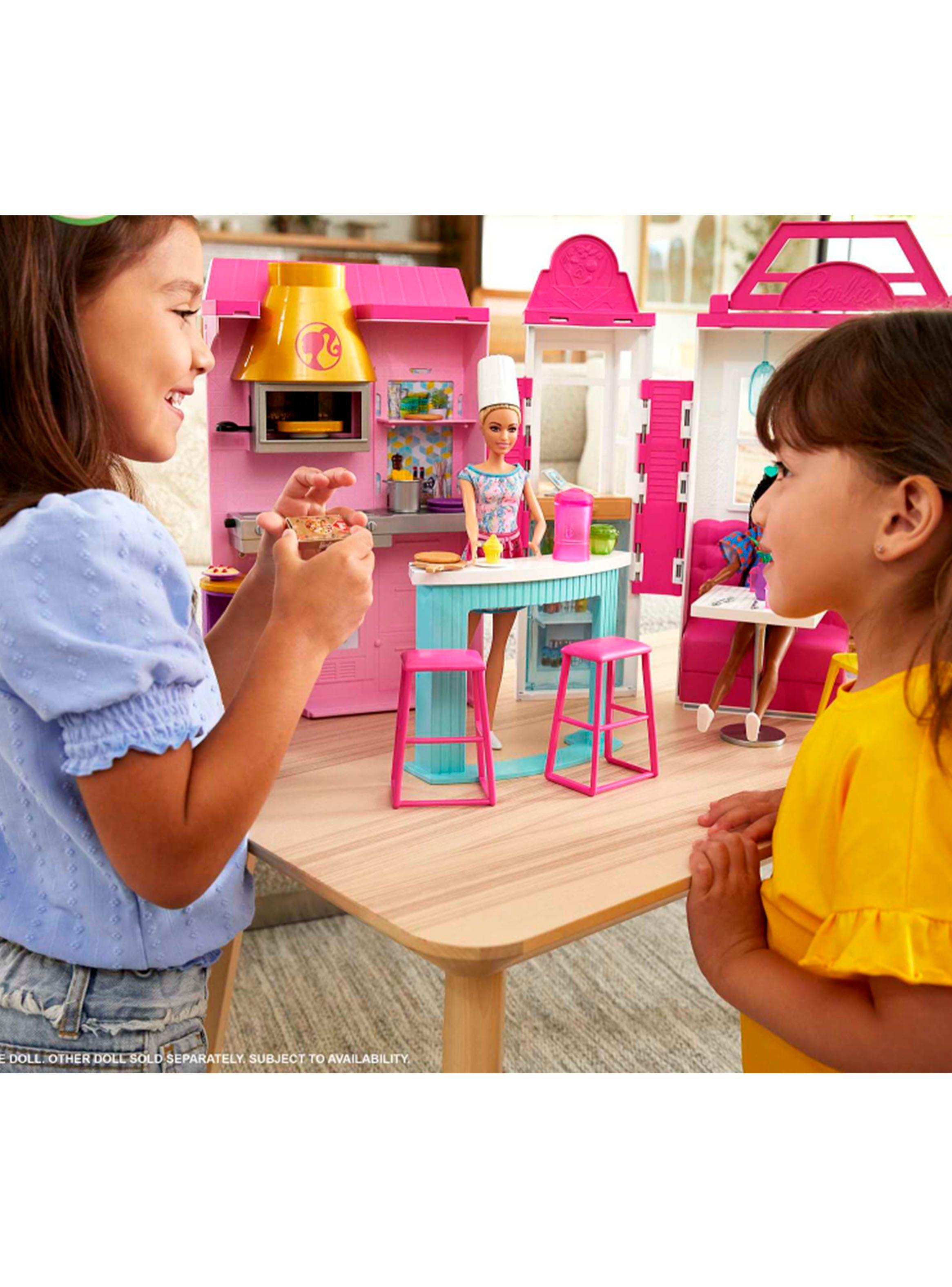 Barbie Estate Restaurante con Muñeca-4