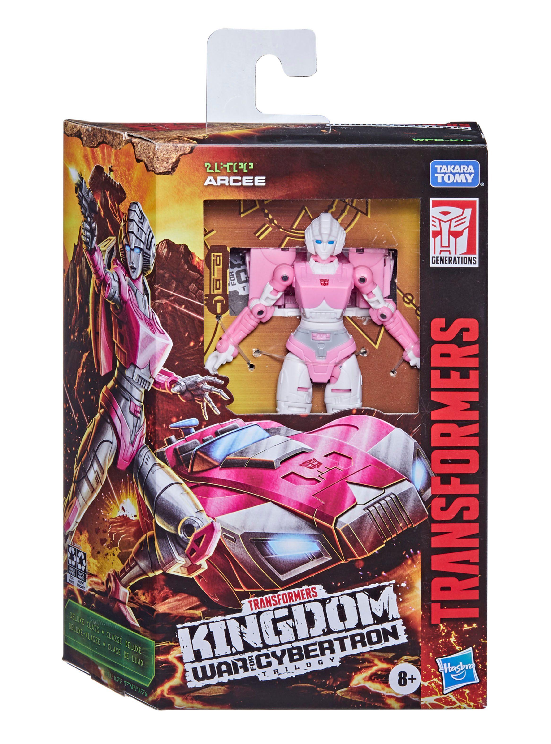 Figura Transformers de Acción Kingdom WFC-K17 Arcee-0