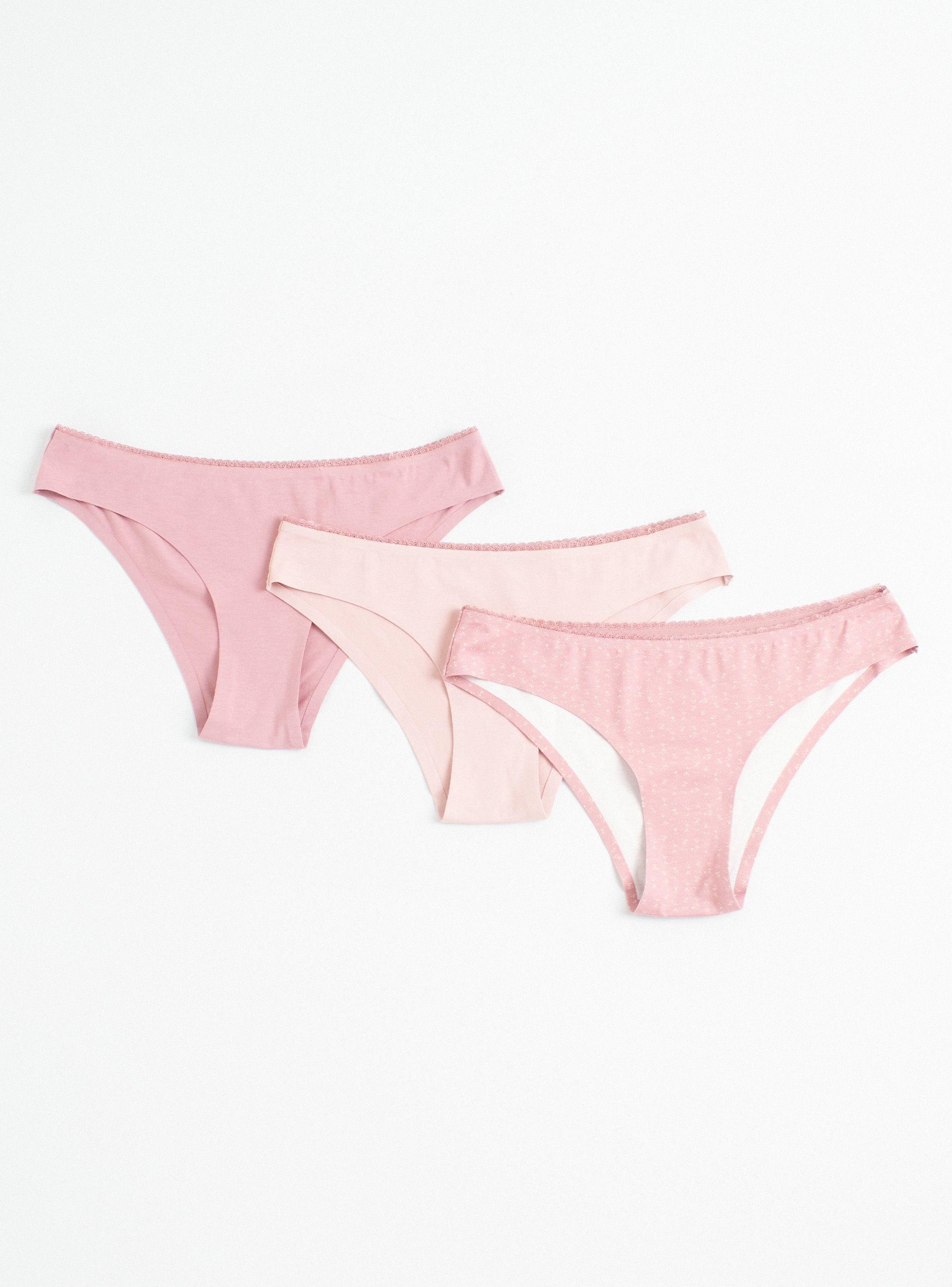 Tripack Flores Bikini Seamless Clásicos-0