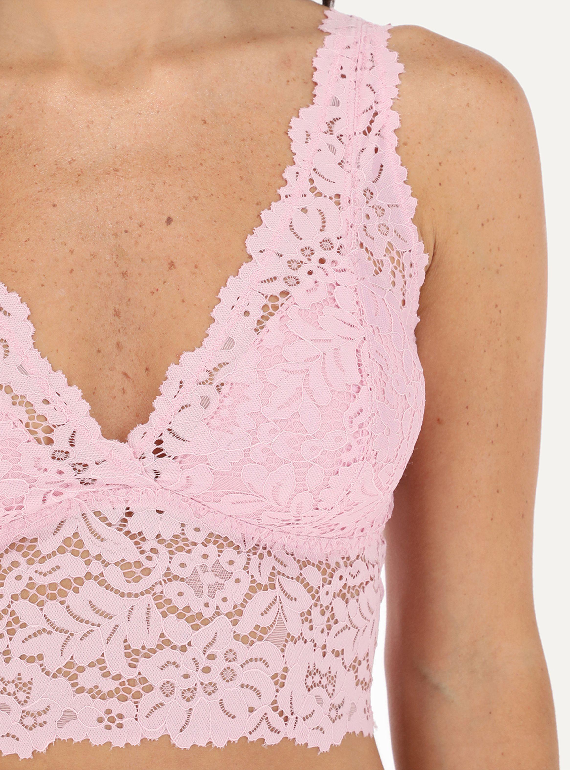 Bralette Corte V con Encaje-2
