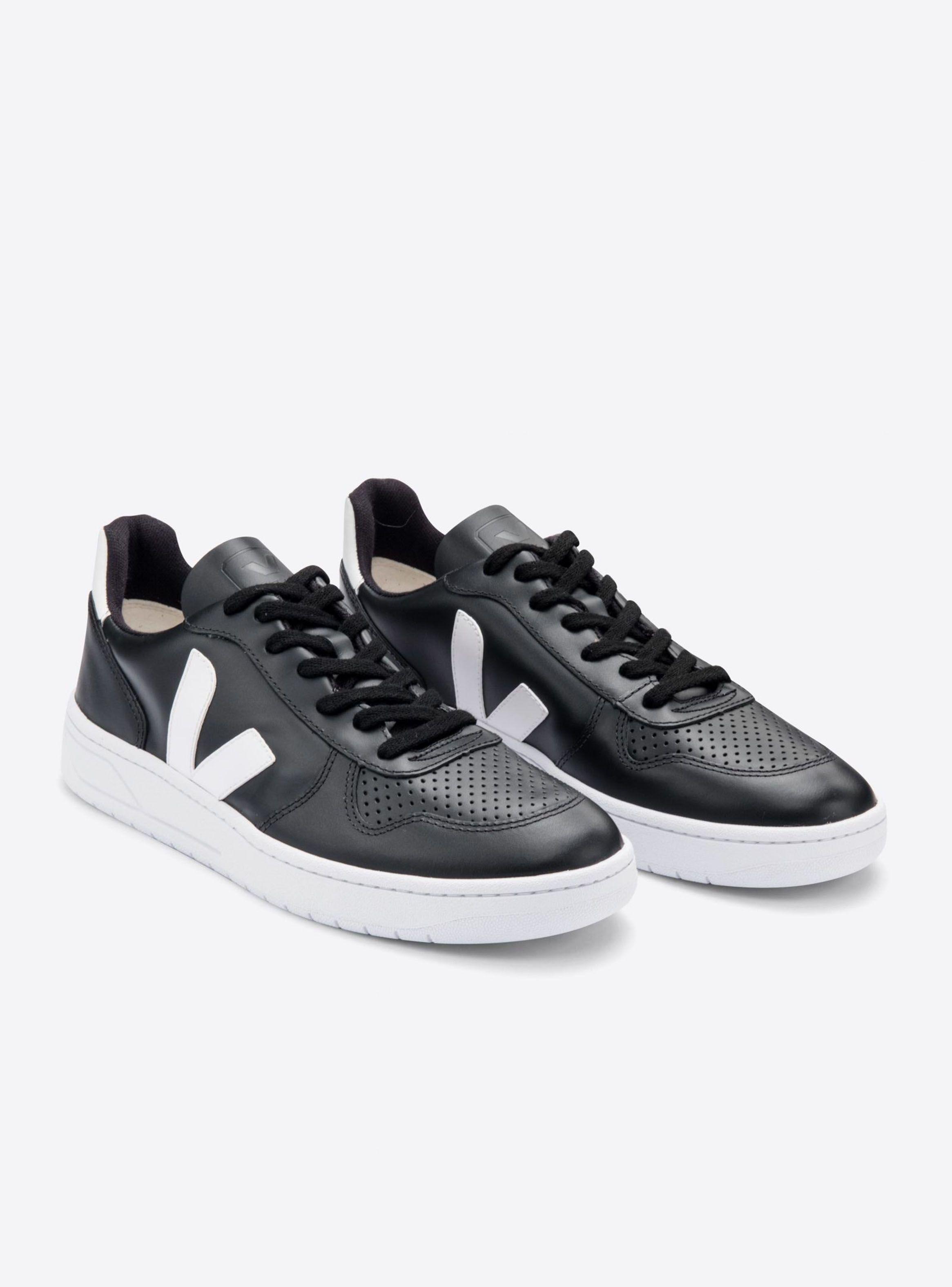 Zapatilla Veja Casual V-10 Negra Hombre-1