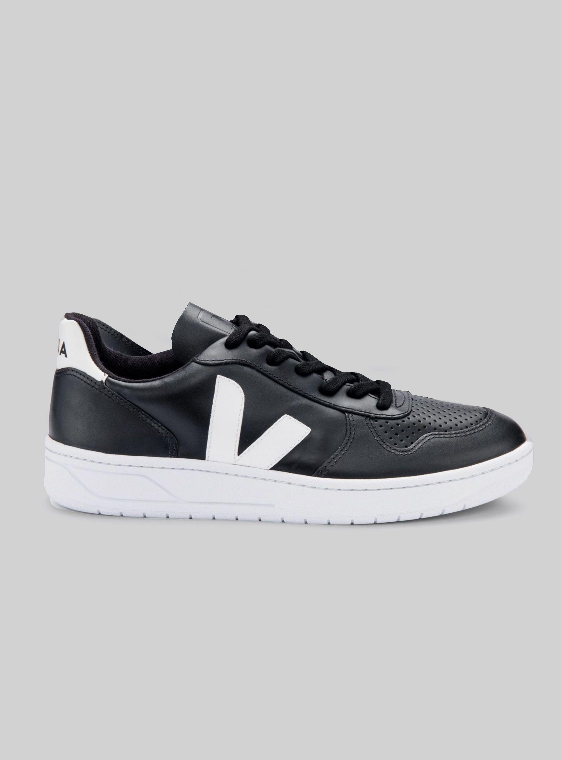 Zapatilla Veja Casual V-10 Negra Hombre-0
