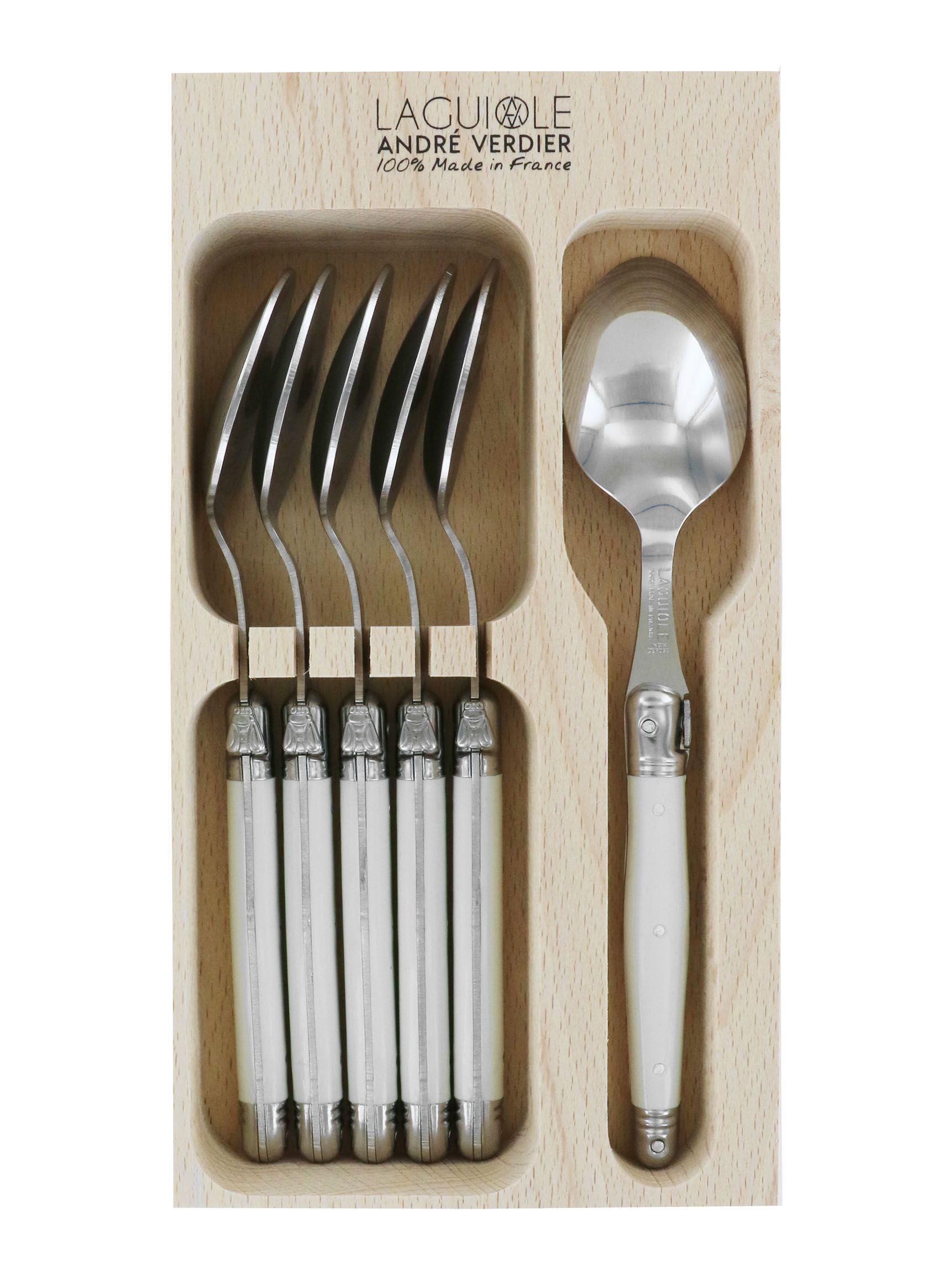 Set Cuchara Postre Tiza Laguiole-0