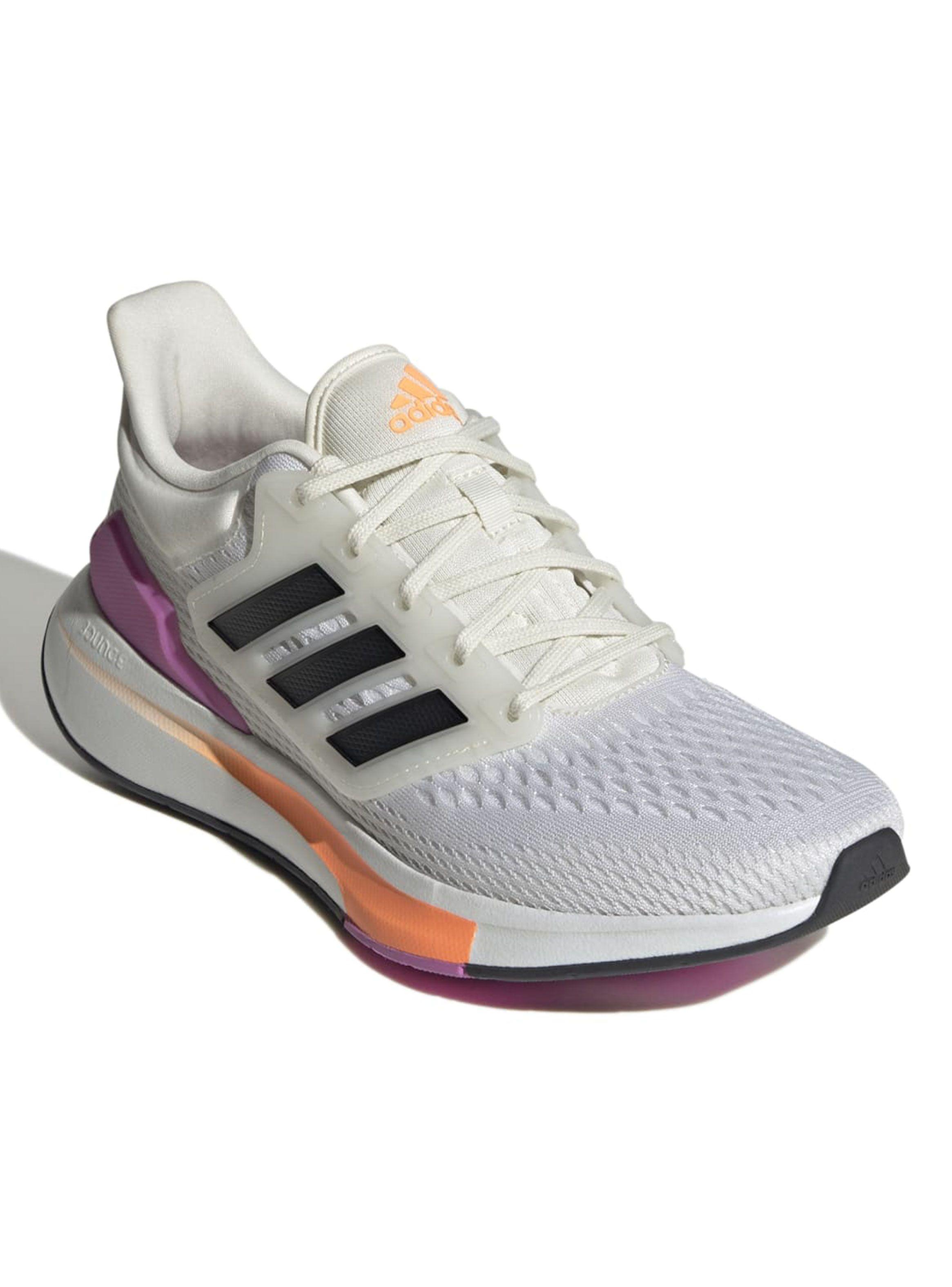 Zapatilla Running Eq21 Run White Mujer-1