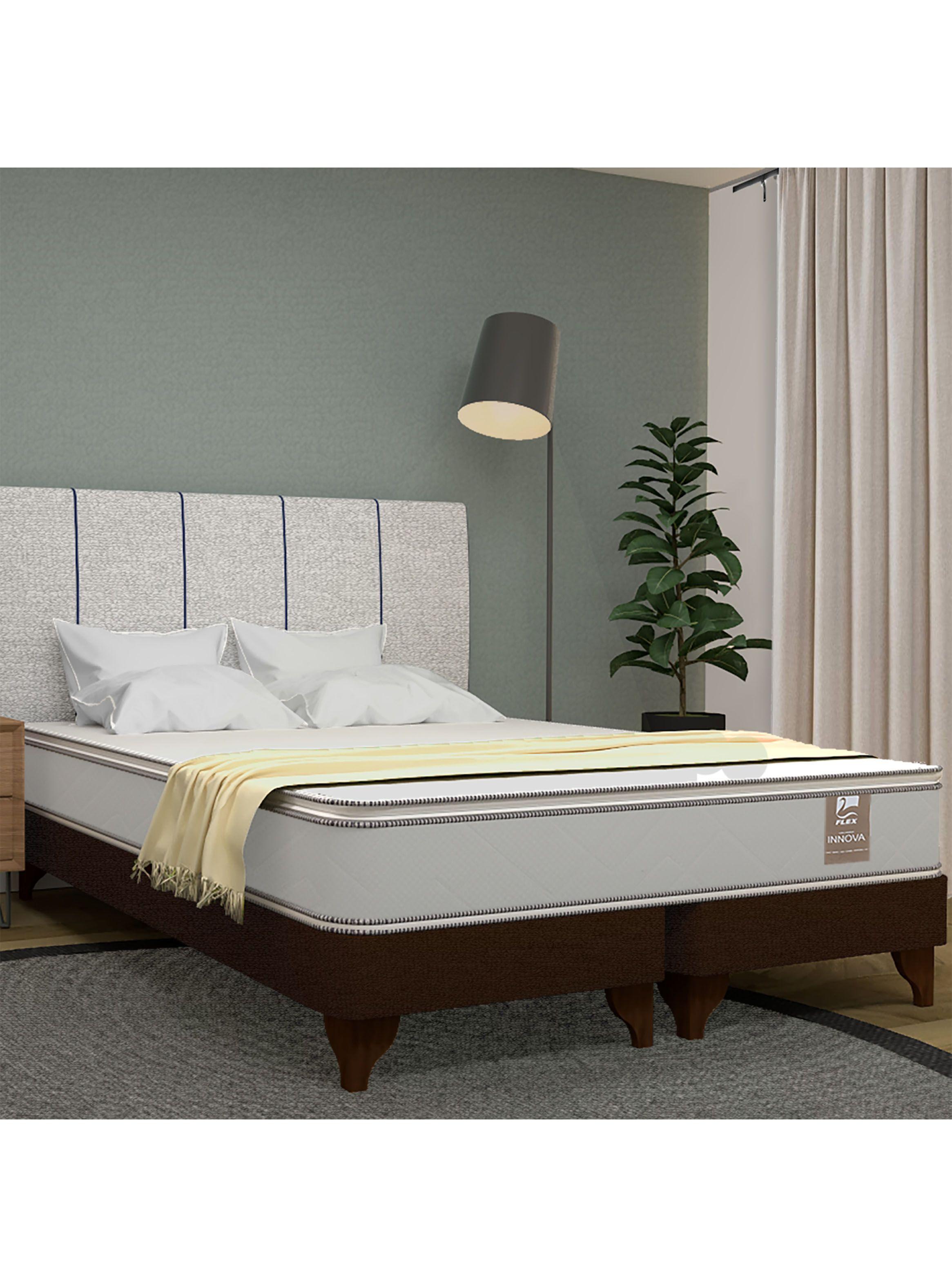 Cama Europea 1.5 Plazas Innova + Set Colonia-5