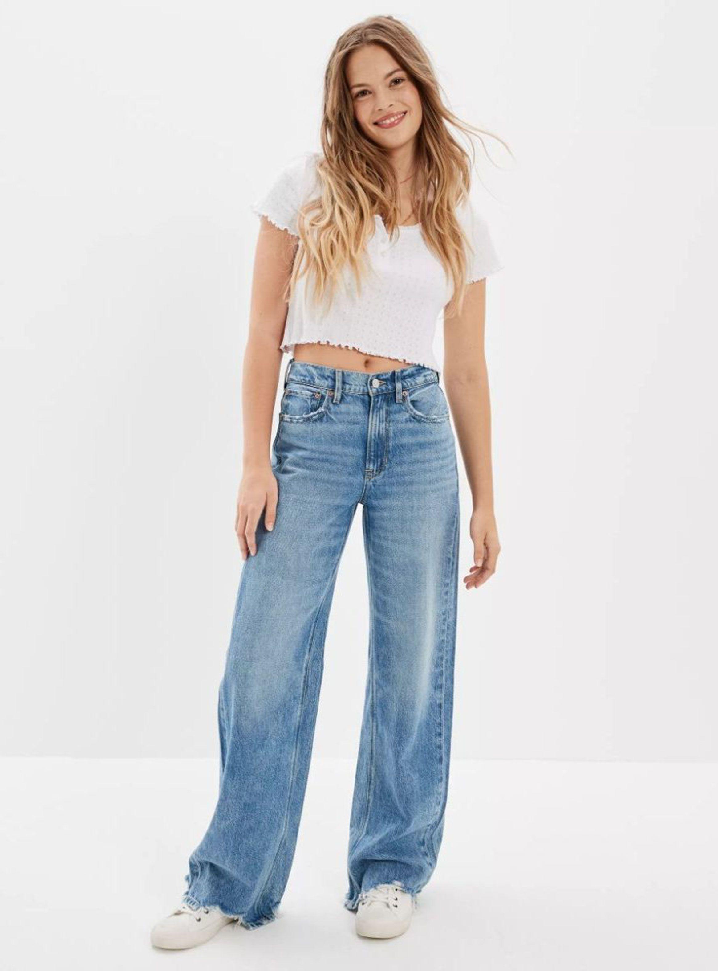 Jeans Dreamy Drape Super Hi Rise Baggy Wide Leg-2