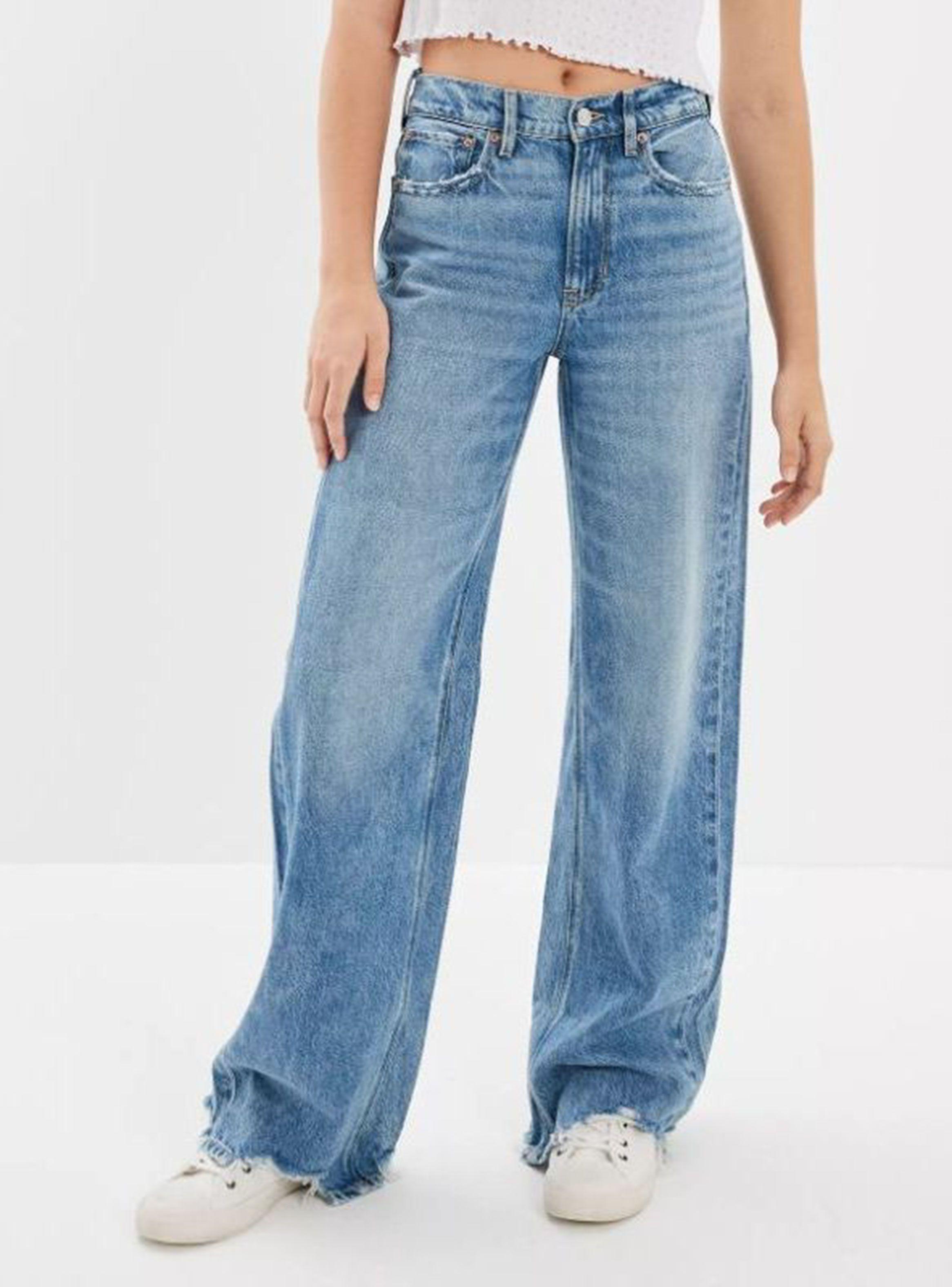 Jeans Dreamy Drape Super Hi Rise Baggy Wide Leg-0