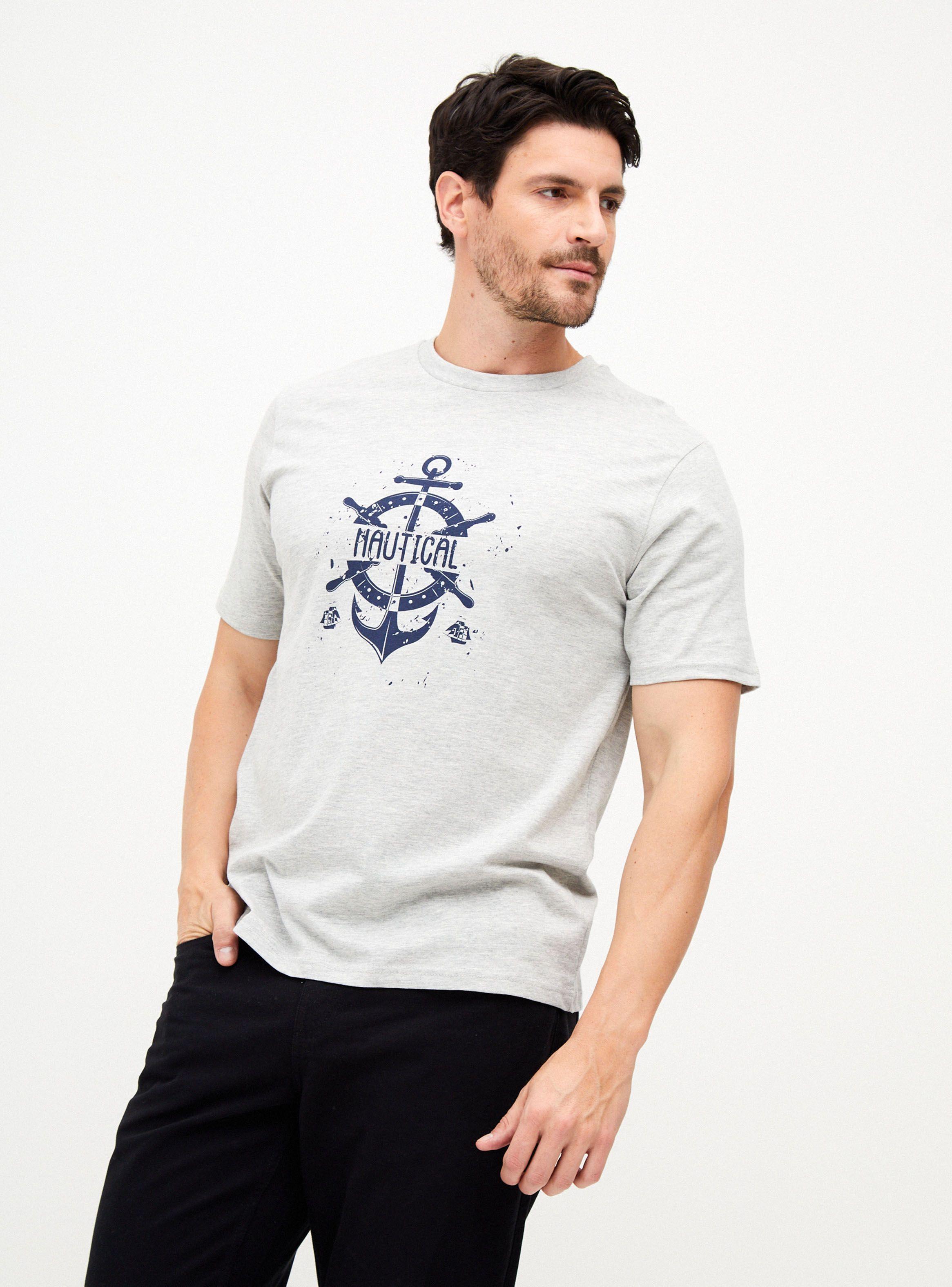 Polera Manga Corta Jersey Prints Marinos-0