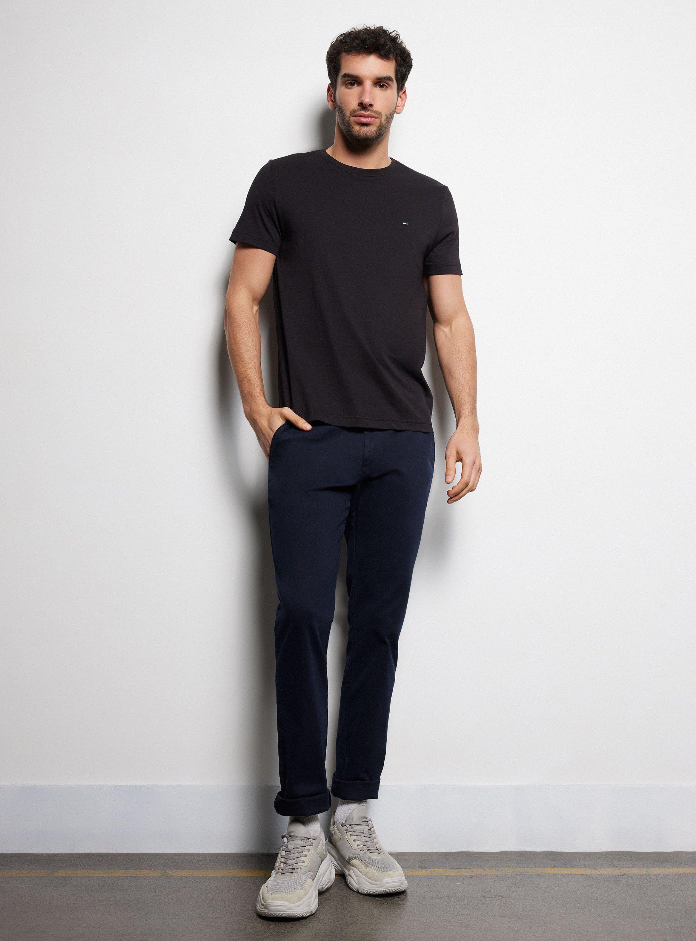 Polera Cuello Redondo Regular Color Liso-3