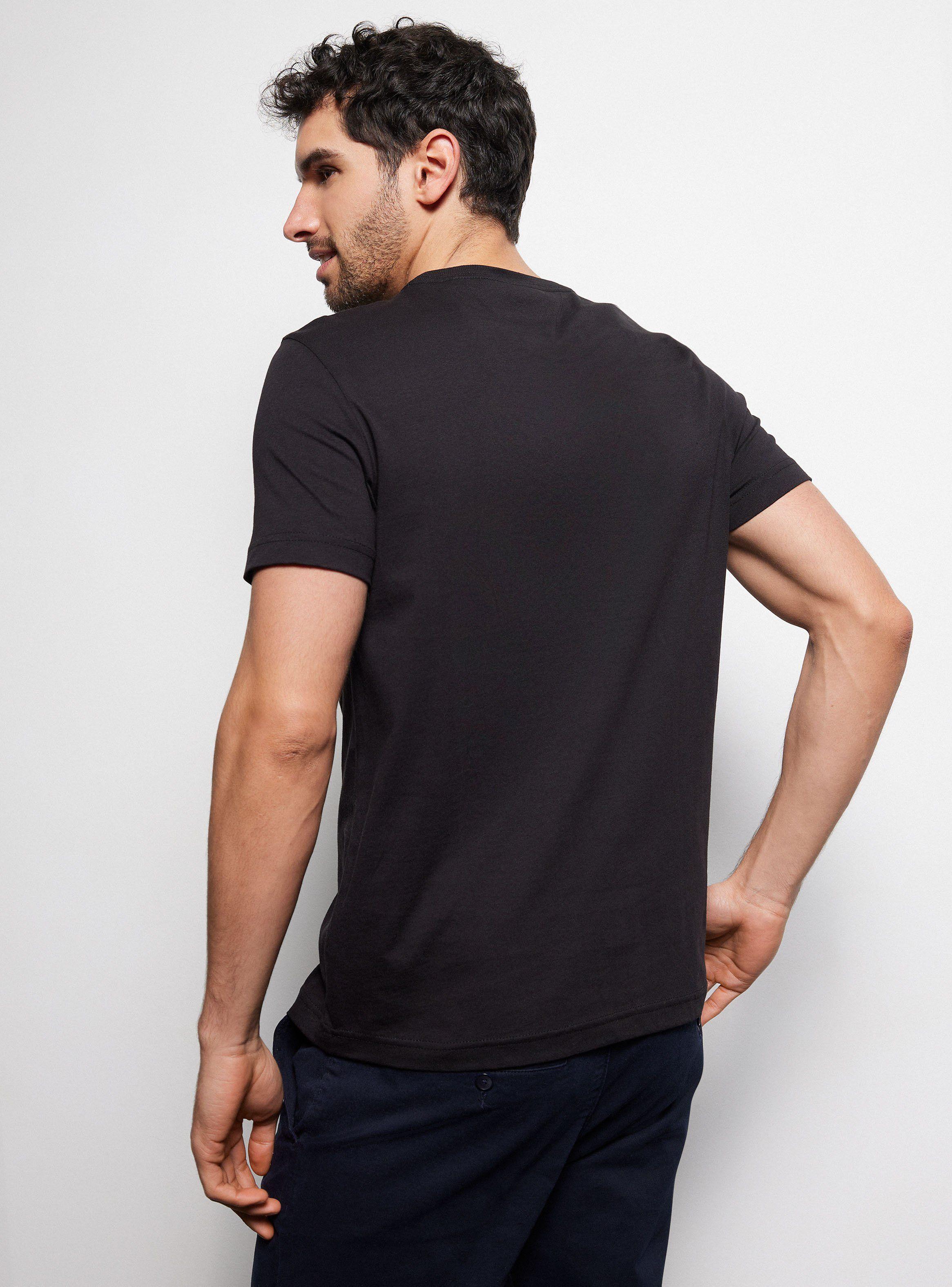 Polera Cuello Redondo Regular Color Liso-1