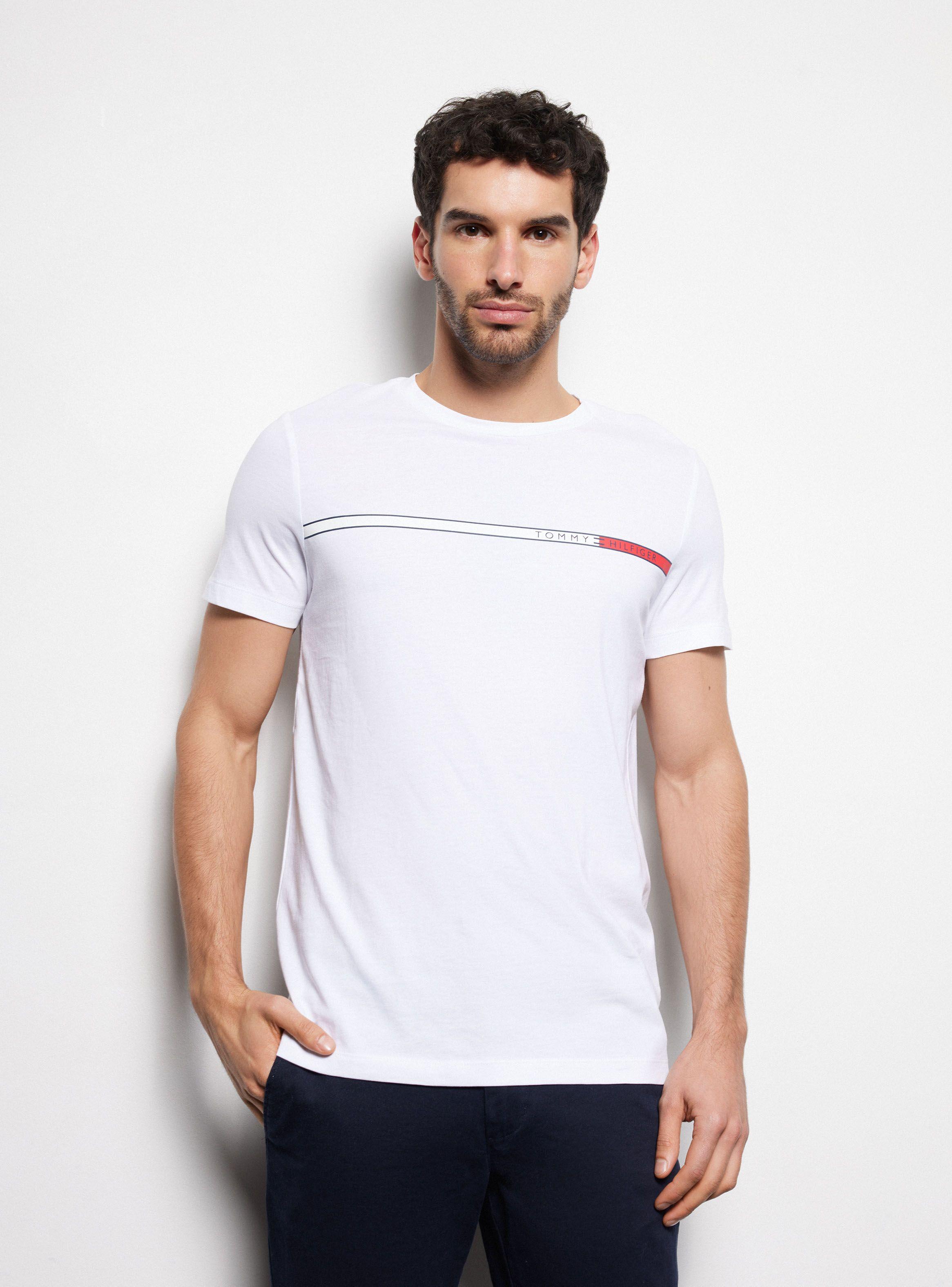 Polera con Logo Tommy Slim Fit-0