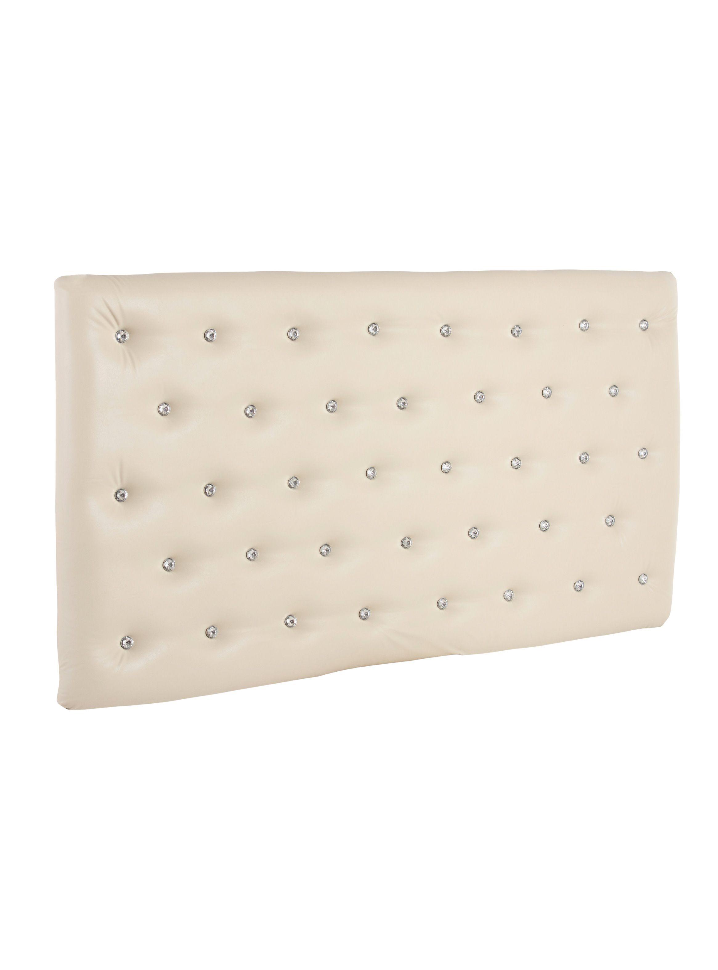Respaldo 2 Plazas Diamond Pu Beige-3