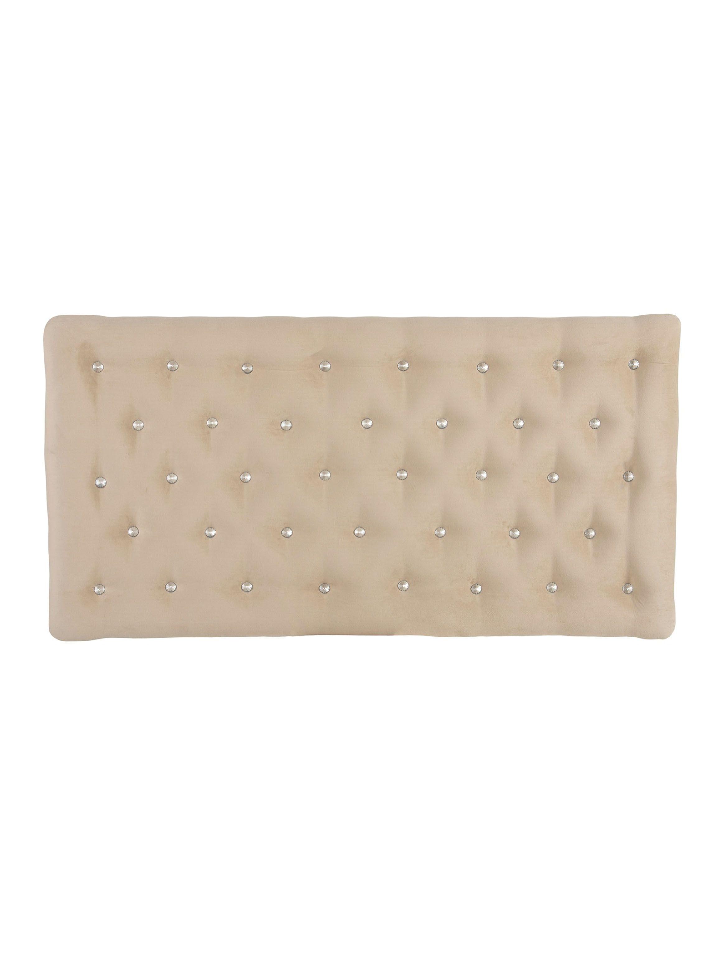 Respaldo King Diamond Beige Oscuro-0