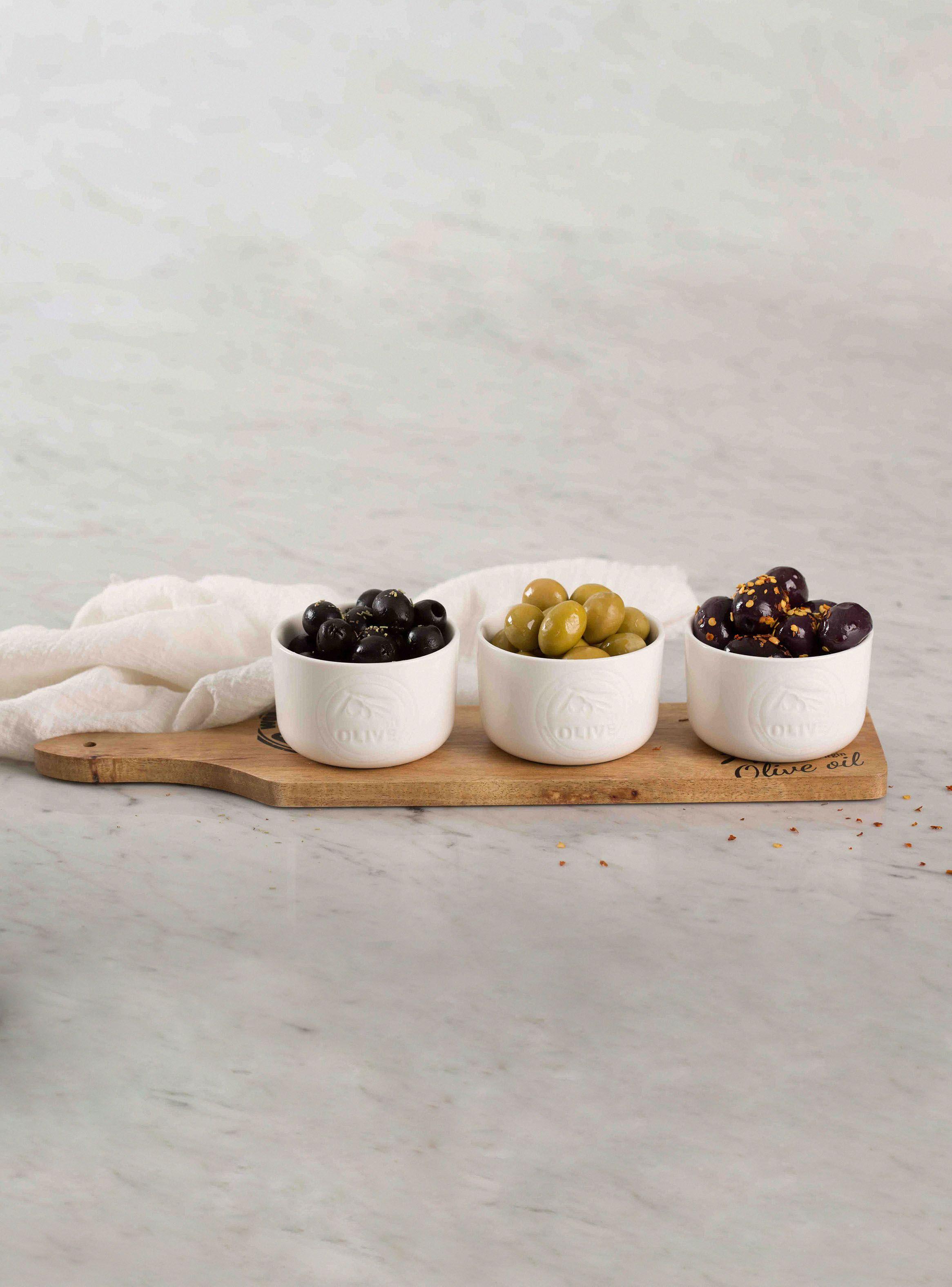 Set Cockatil 3 Pocillos Olive-3