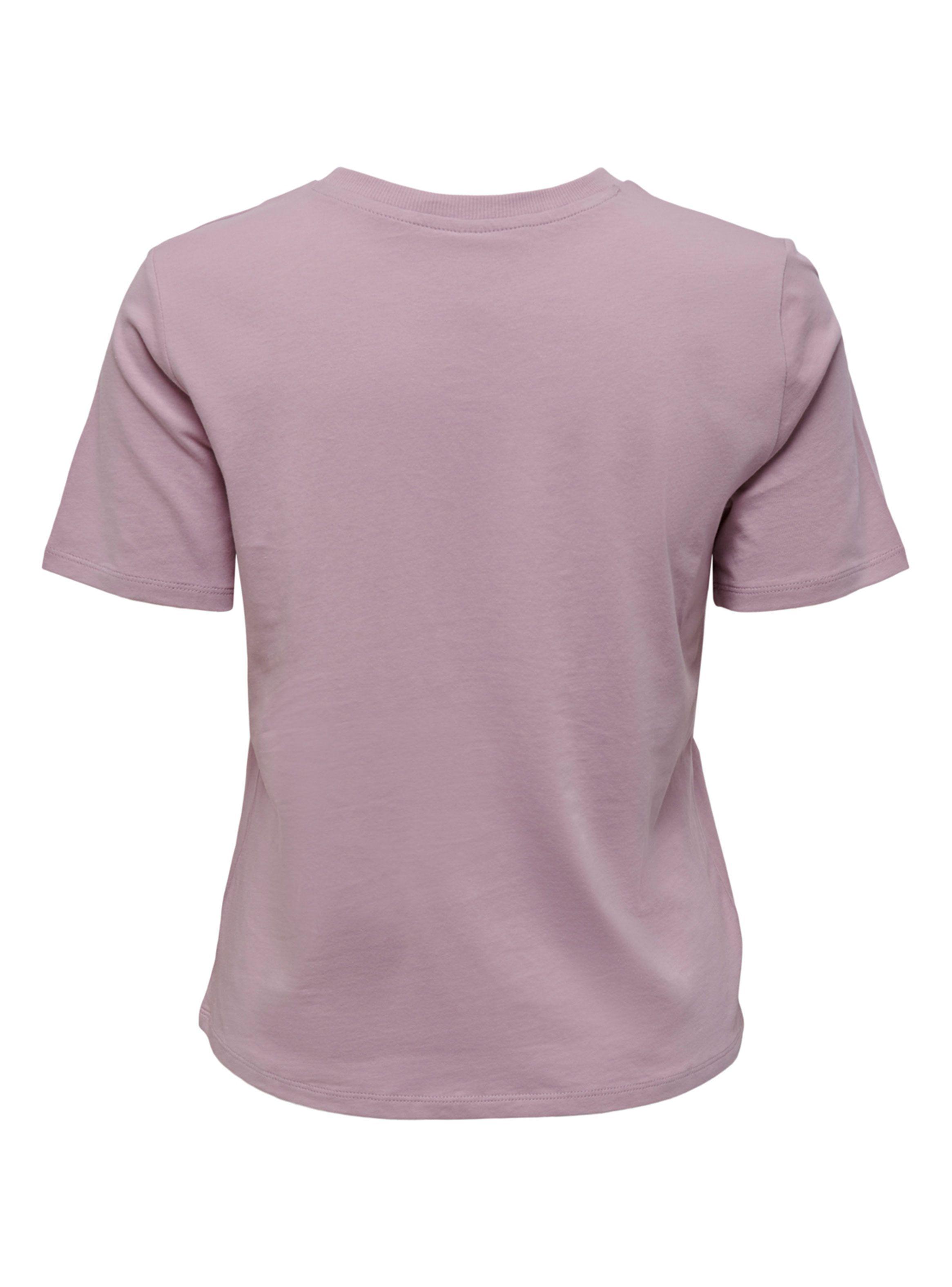 Polera Manga Corta Rosado-1