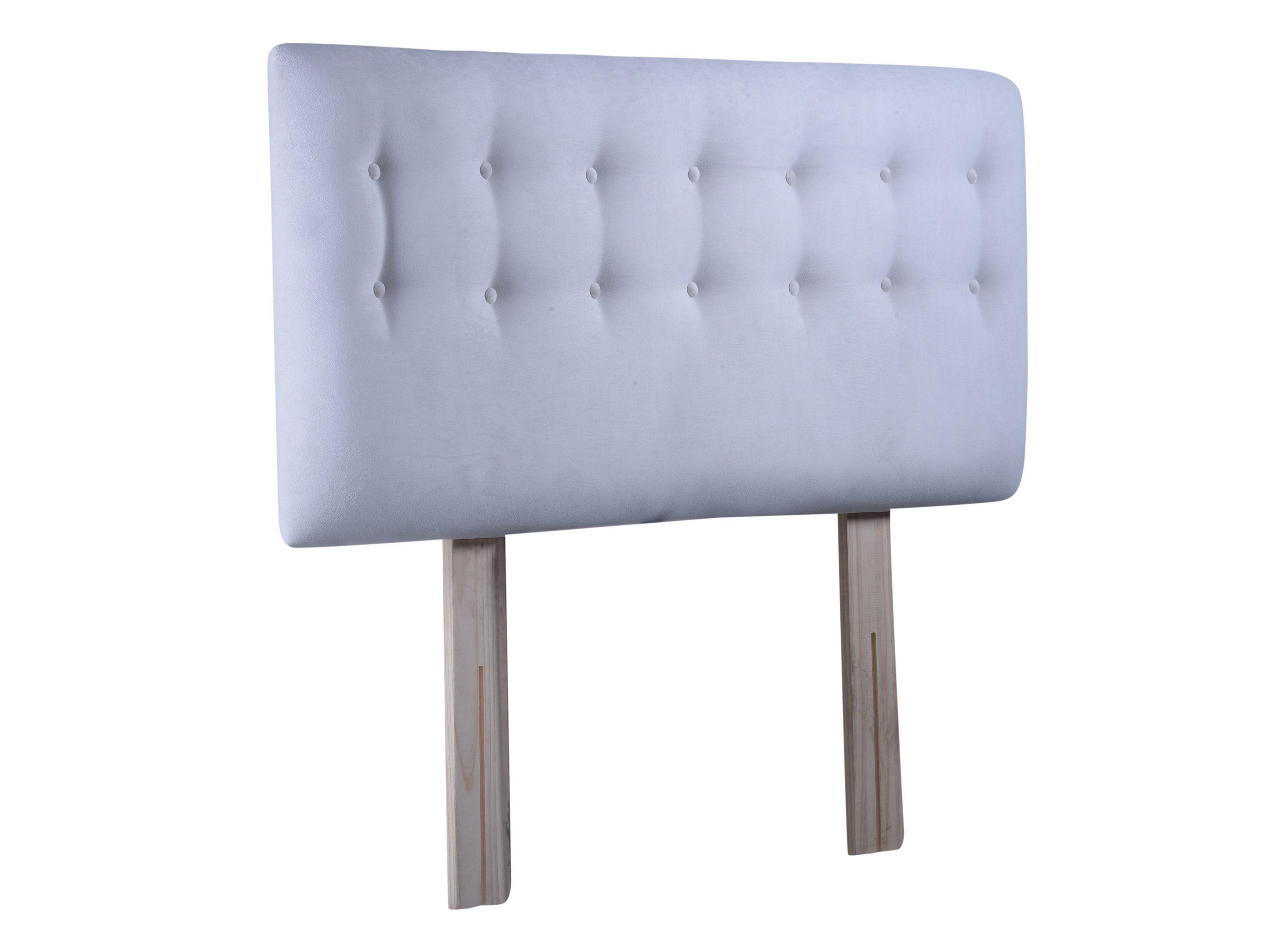 Respaldo King Botone Crudo Felpa-3