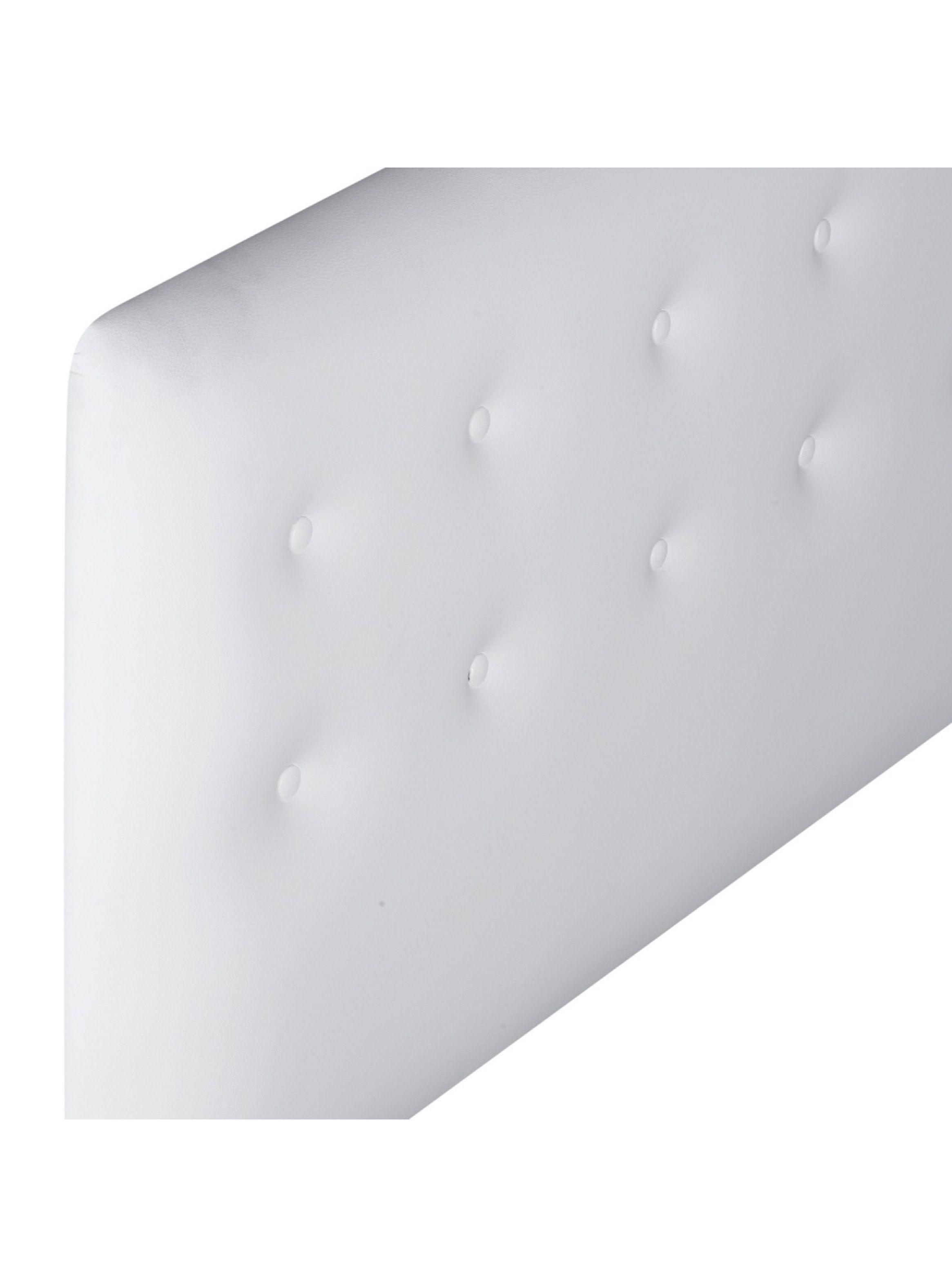 Respaldo King Botone Blanco Pu-3