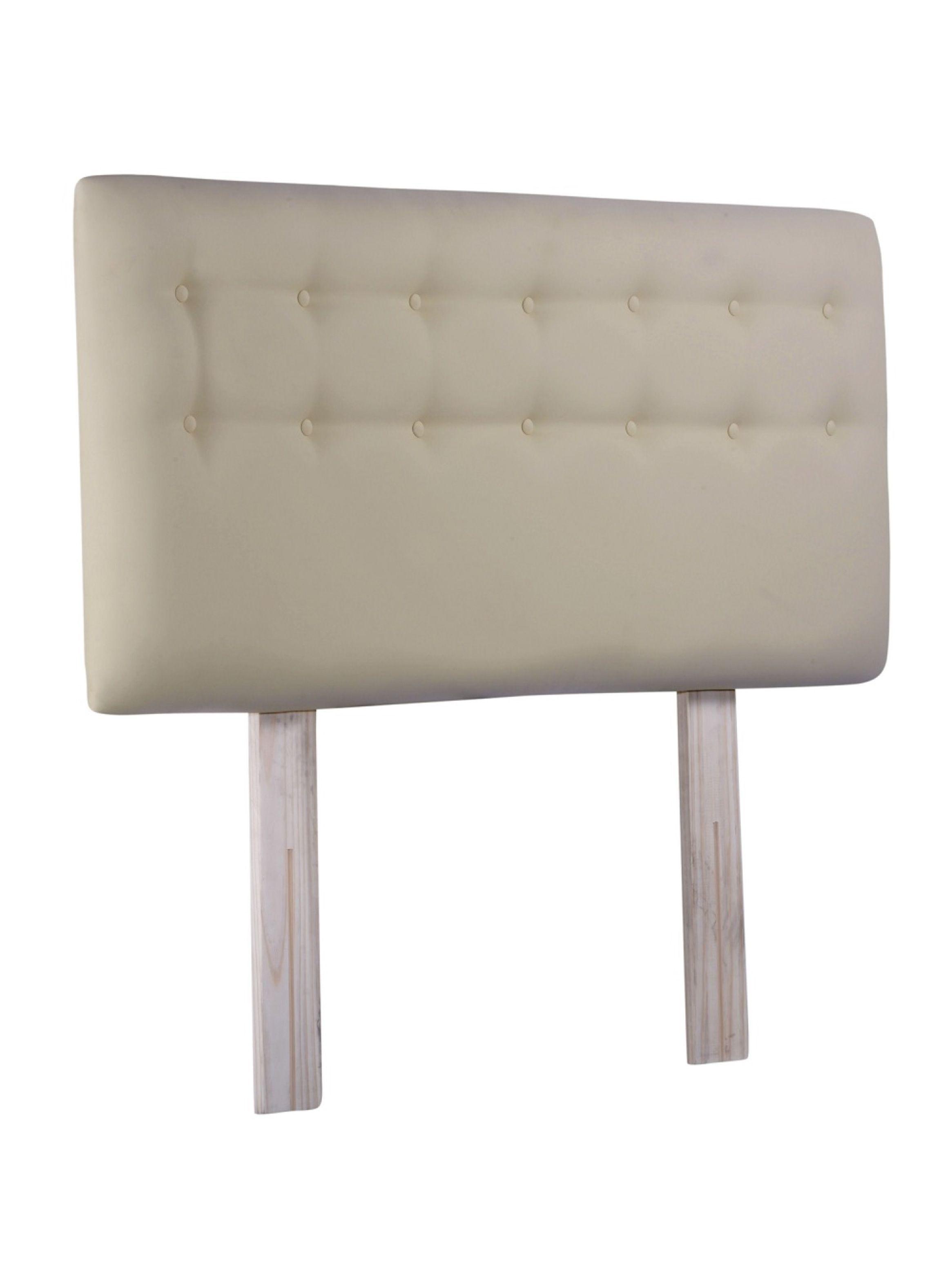 Respaldo King Botone Beige Pu-1