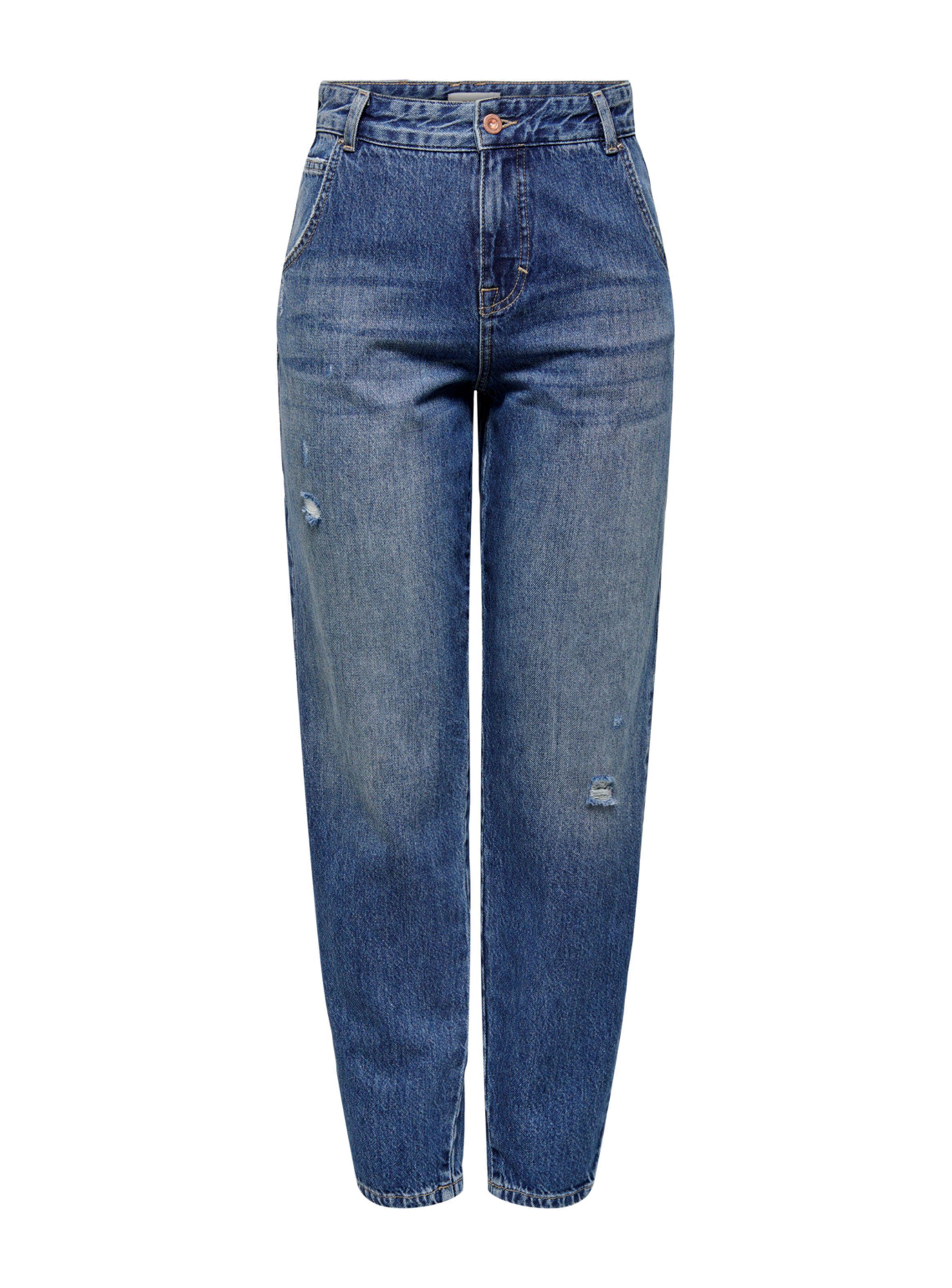 Jeans Azul Tiro Alto-0