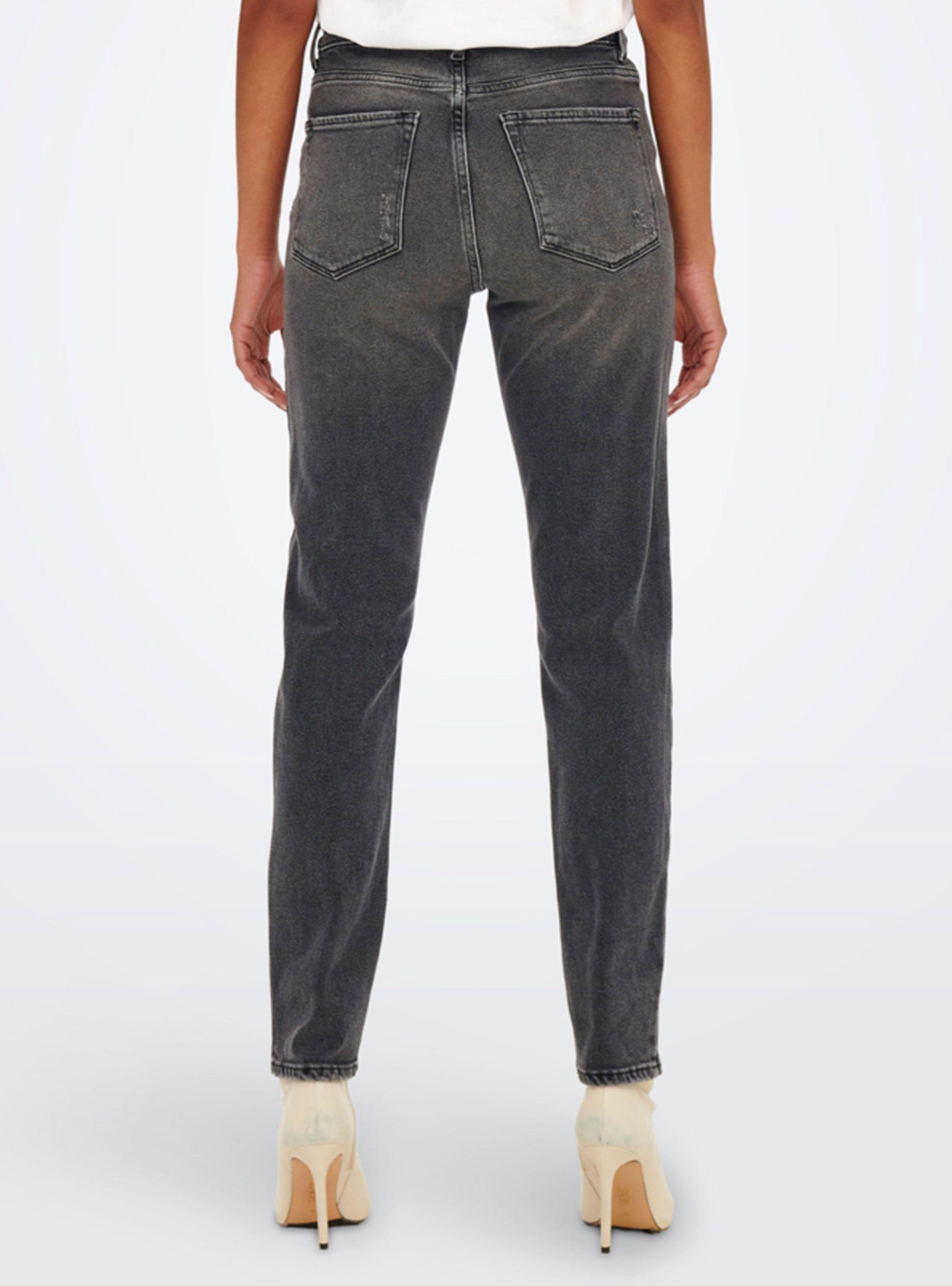 Jeans Stretch Tiro Alto Moda-1