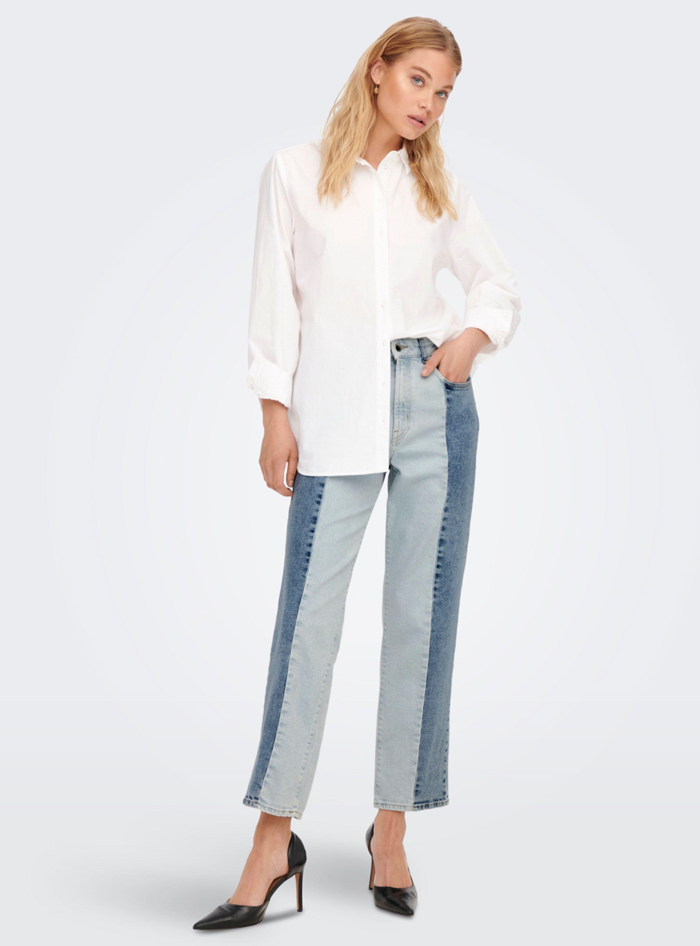 Jeans Light Blue Tiro Alto-3