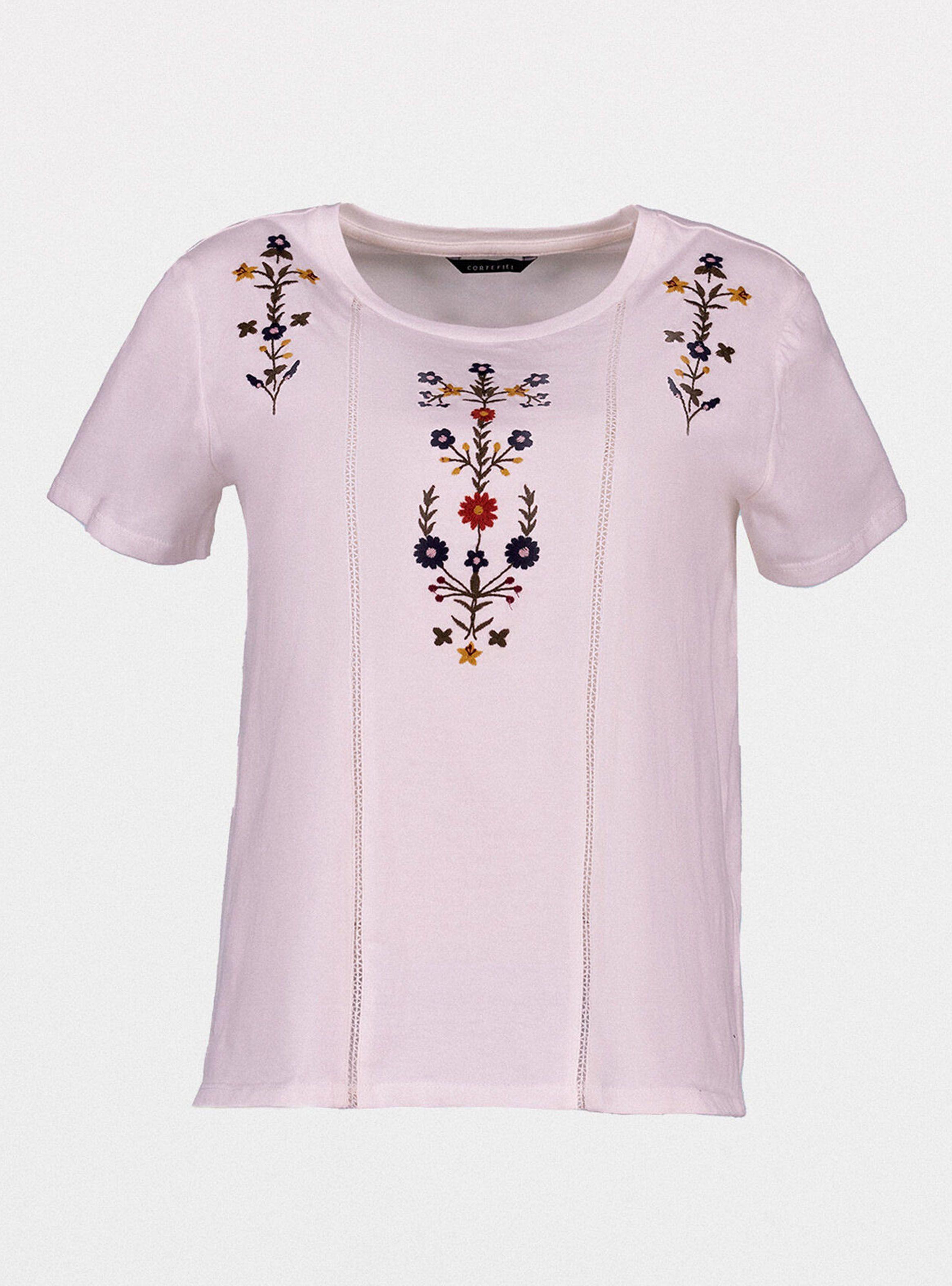 Polera Bordados Florales-0