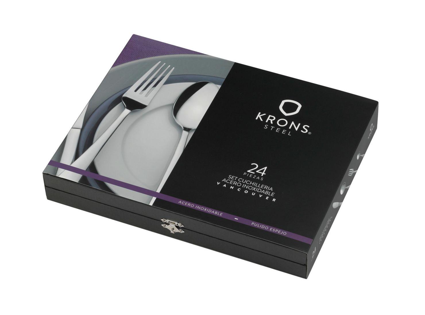 Set Krons 24 Piezas Baguette Caja Madera Krons-1