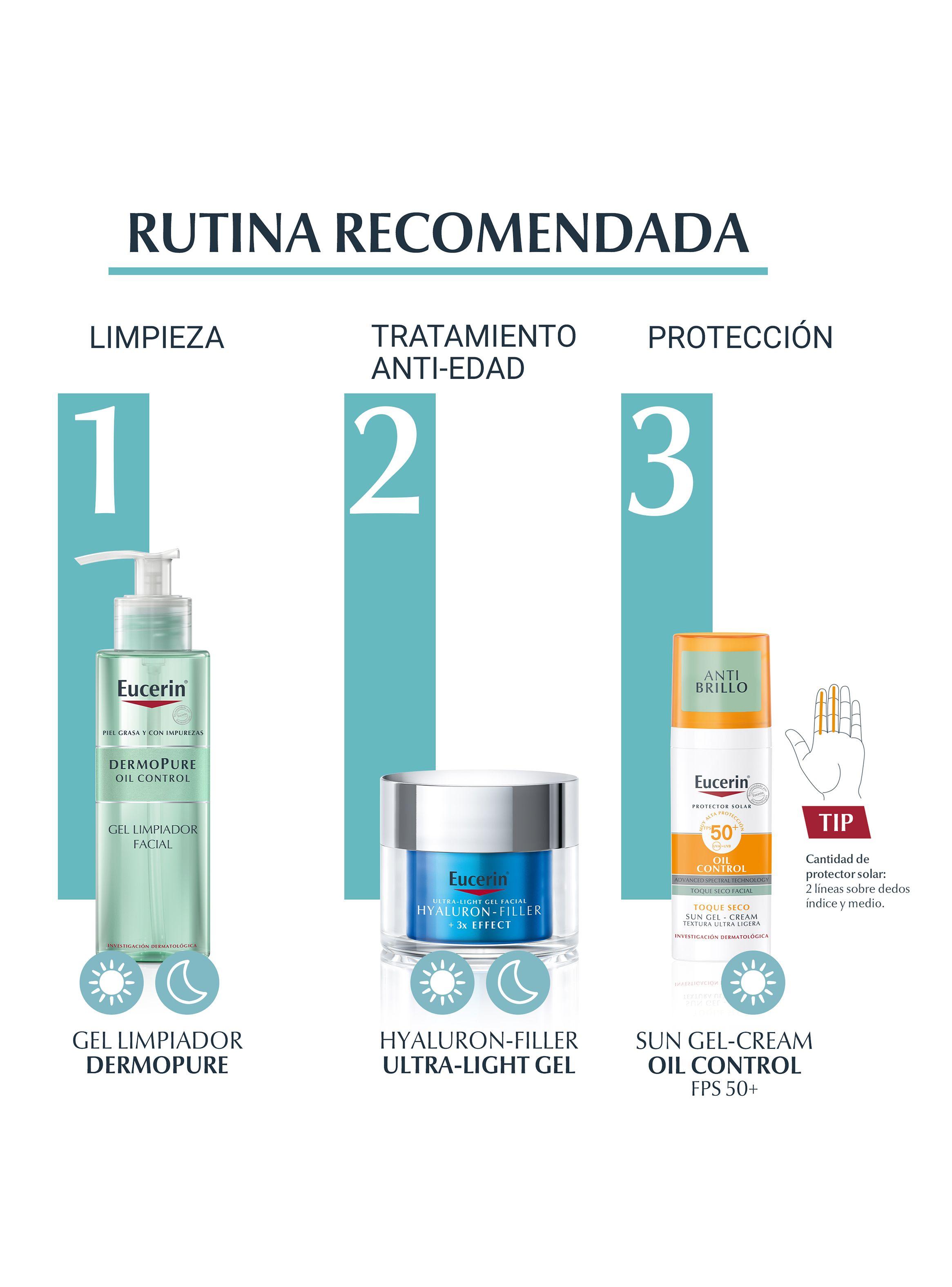 Eucerin Ultra-Light Gel Hidrating + Repair Crema de Día 50 ml-3