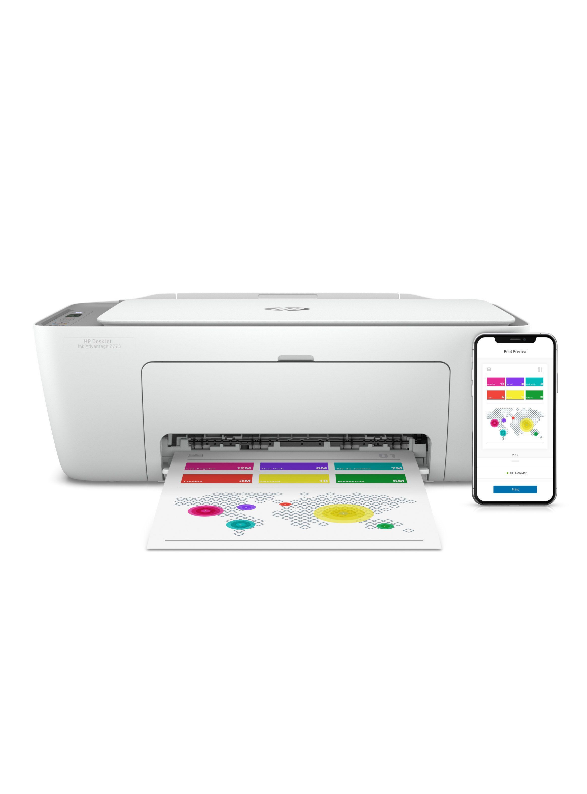 Impresora HP Multifuncional DeskJet Ink Advantage 2775-6