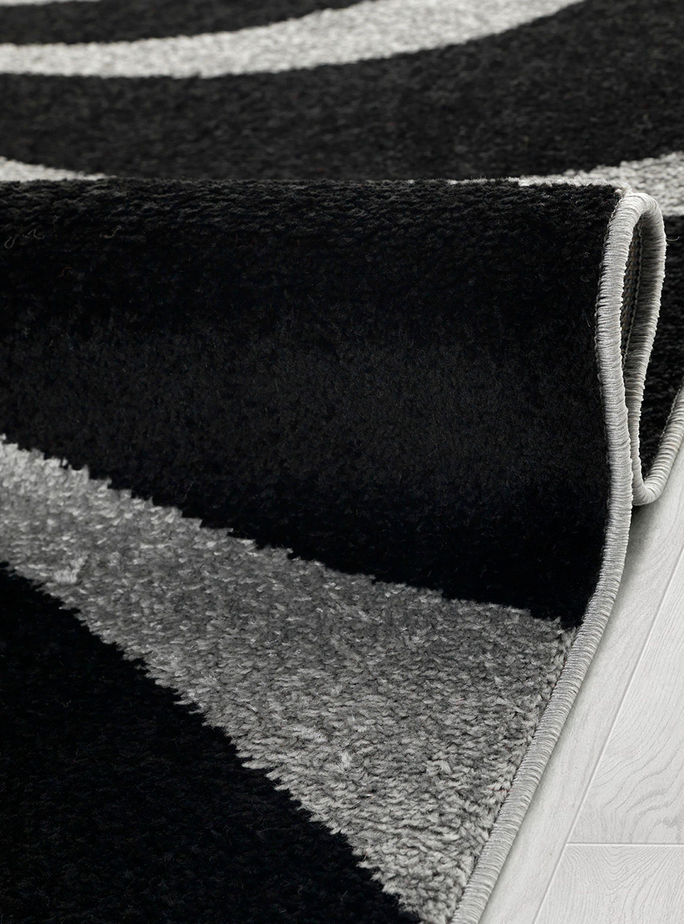 Alfombra Pasillo Amigo Gris 70 x 230 cm Ondas-1