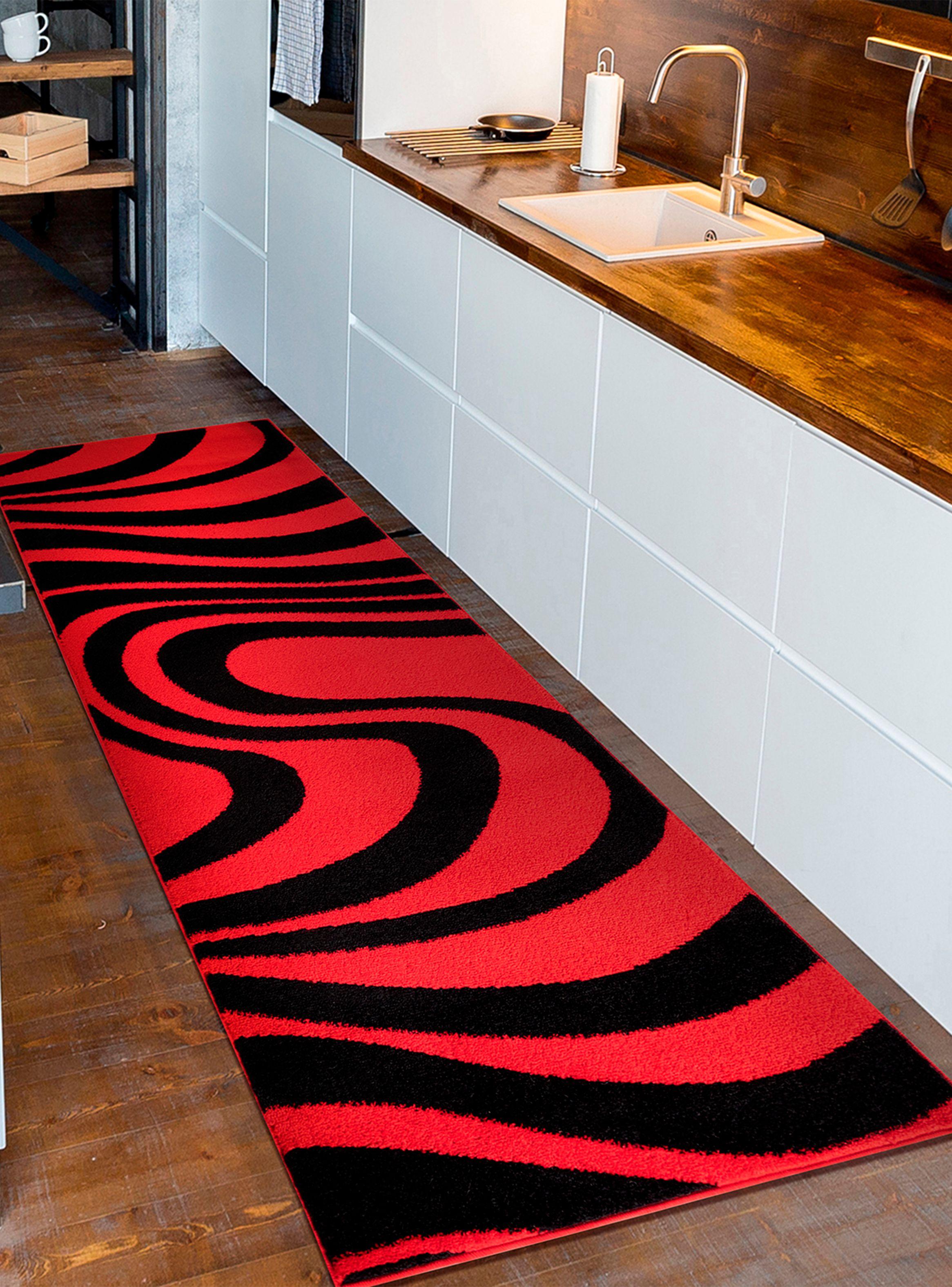 Alfombra Pasillo 70 x 230 cm Amigo Rojo-2