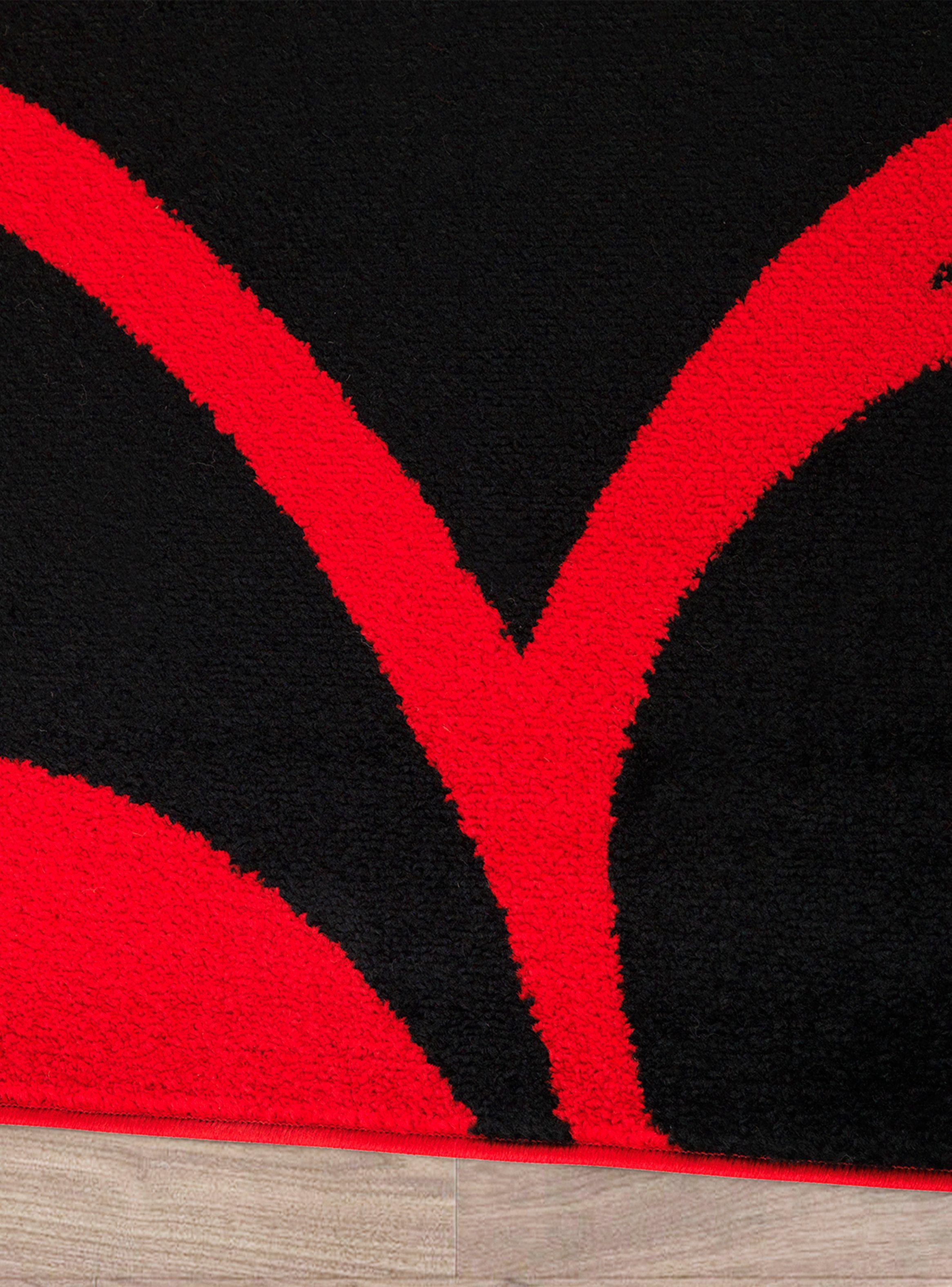 Alfombra Pasillo Amigo Rojo 70 x 230 cm Hojas-3