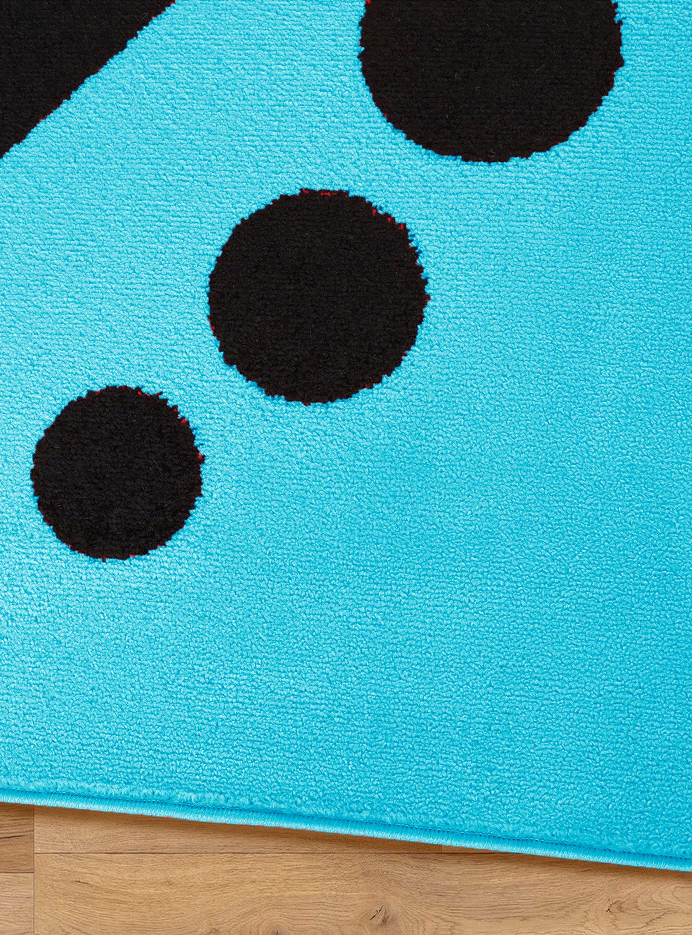 Alfombra Amigo Turquesa 200 x 290 cm Rombos-3