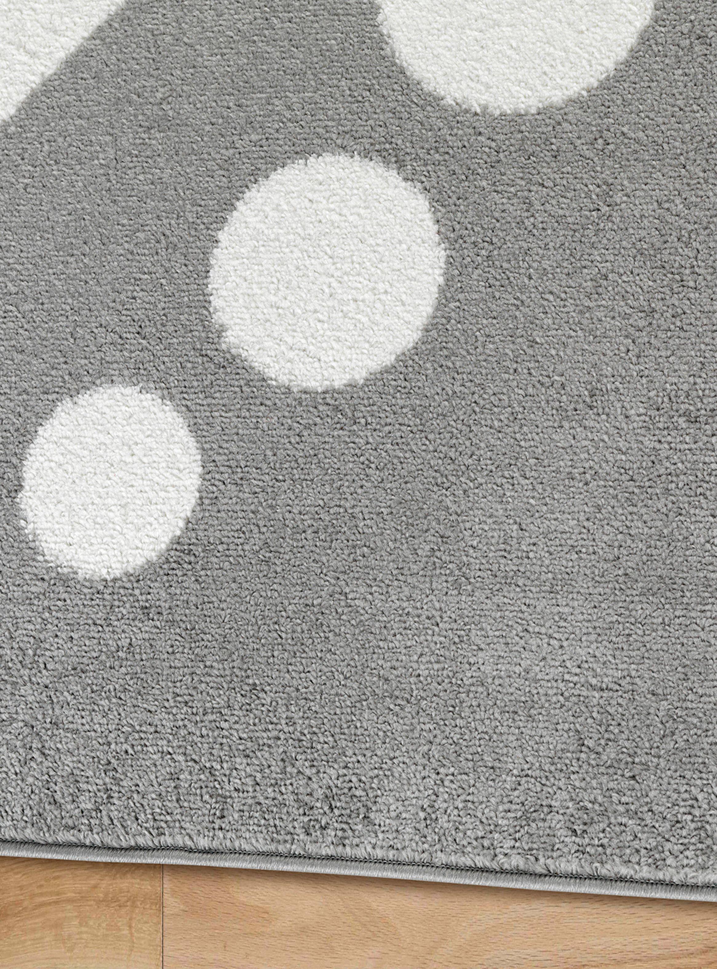 Alfombra 160 x 230 cm Amigo Gris Rombos-3