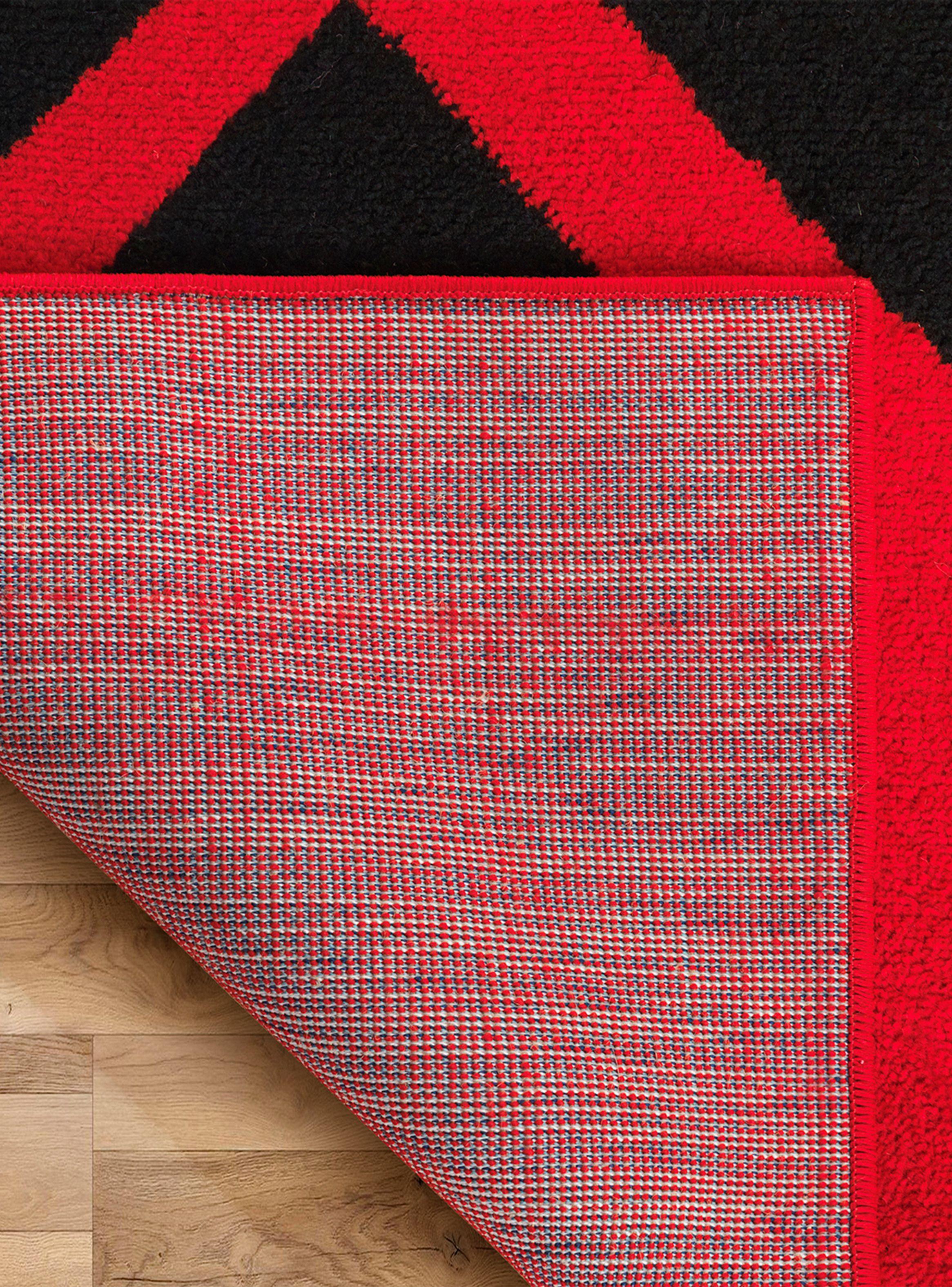 Alfombra Pasillo Amigo Rojo 70 x 230 cm Rombos-4