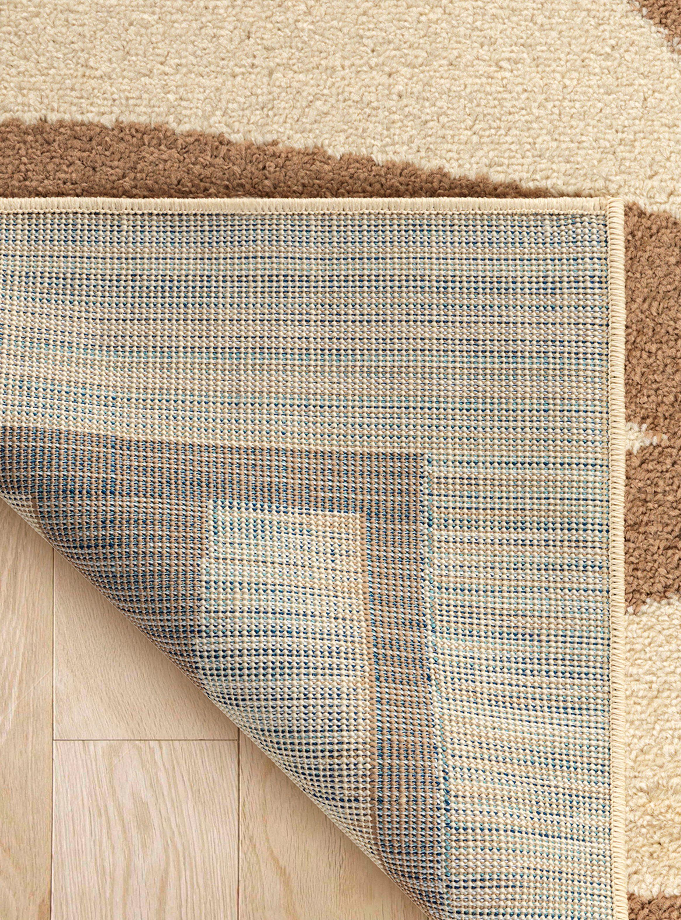 Alfombra Amigo Beige 120 x 180 cm Círculos-4