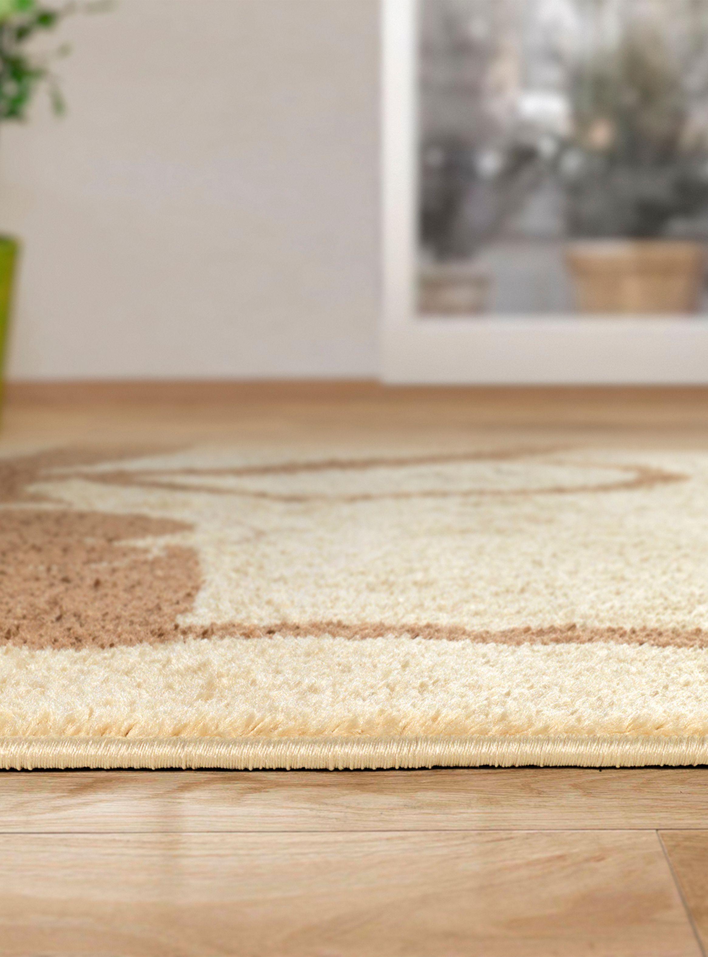 Alfombra Amigo Beige 120 x 180 cm Círculos-5