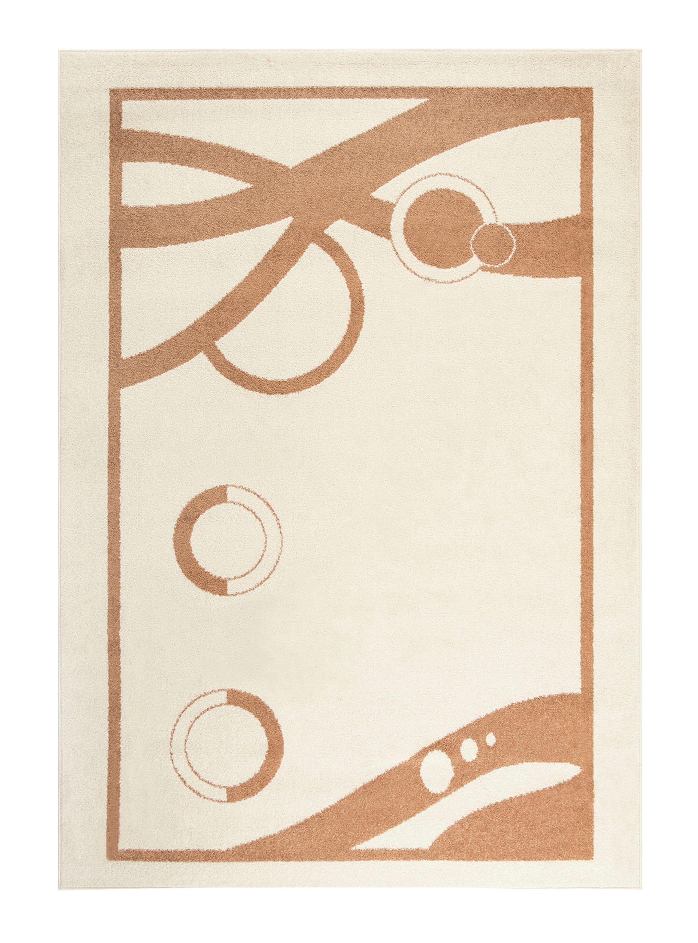 Alfombra 240 x 305 cm Amigo Print Beige-0