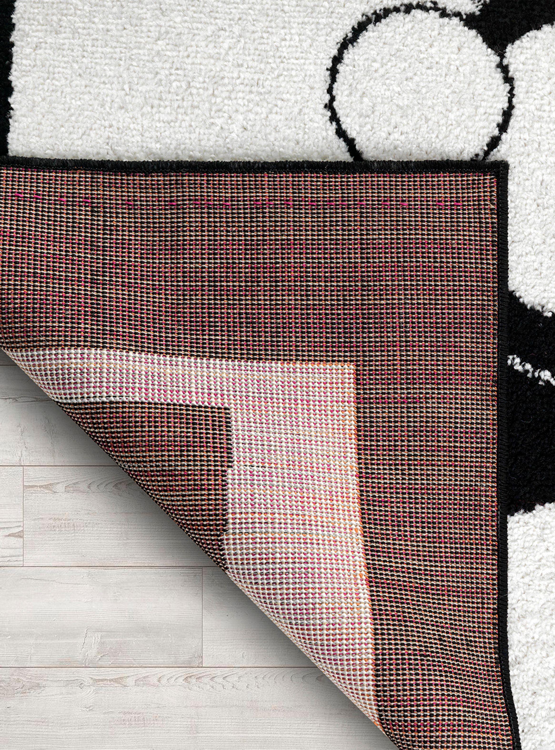 Alfombra 160 x 230 cm Amigo Negro-4