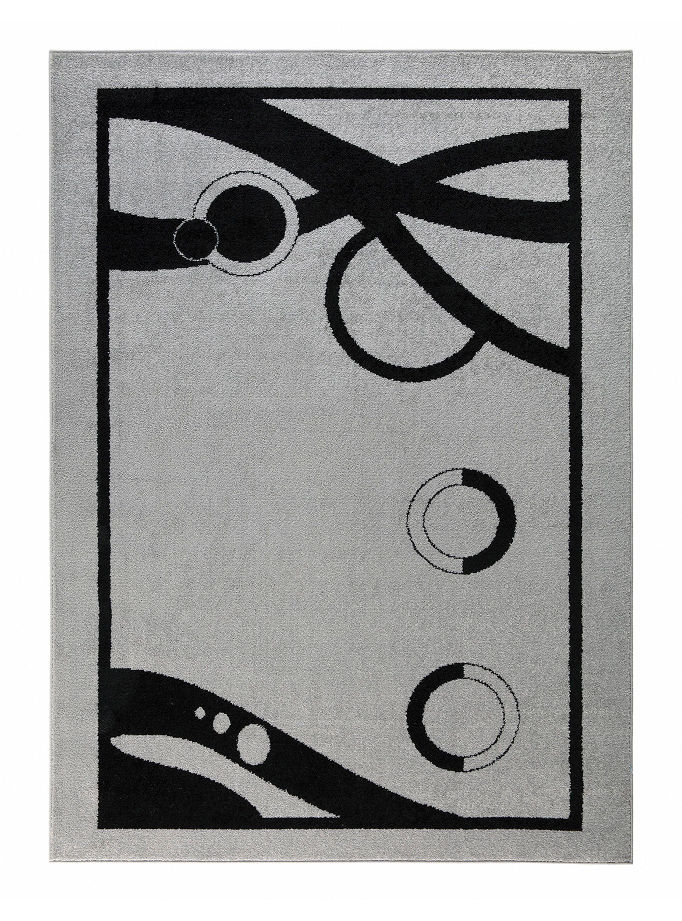 Alfombra 120 x 180 cm Amigo Gris-0